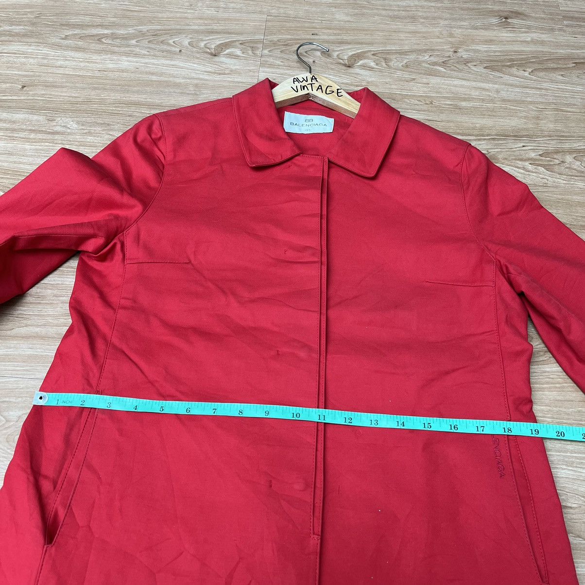 Balenciaga × Vintage Luxury Coat Jacket Balenciaga Script Logo Women's Size M / US 6-8 / IT 42-44 - 11 Thumbnail