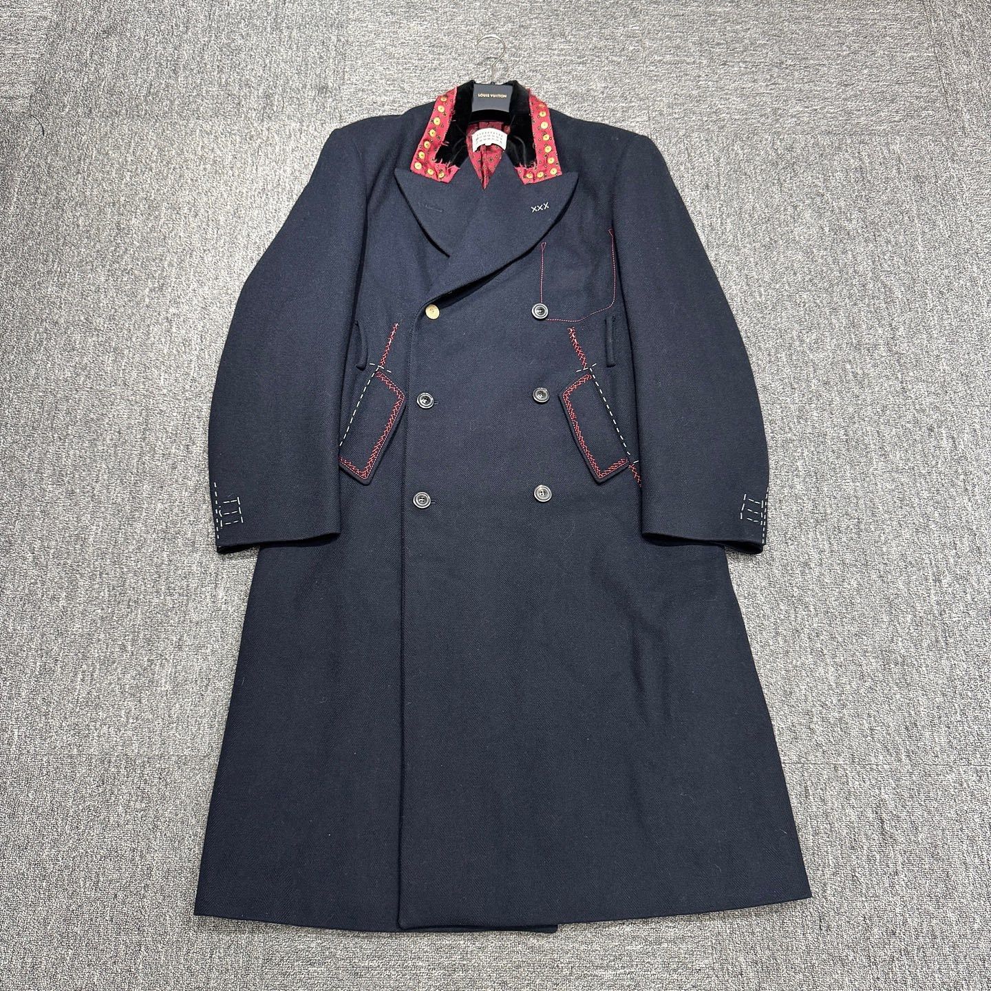 Maison Margiela Maison Margiela Double-Breasted Wool Coat Size S Size US S / EU 44-46 / 1 - 1 Thumbnail