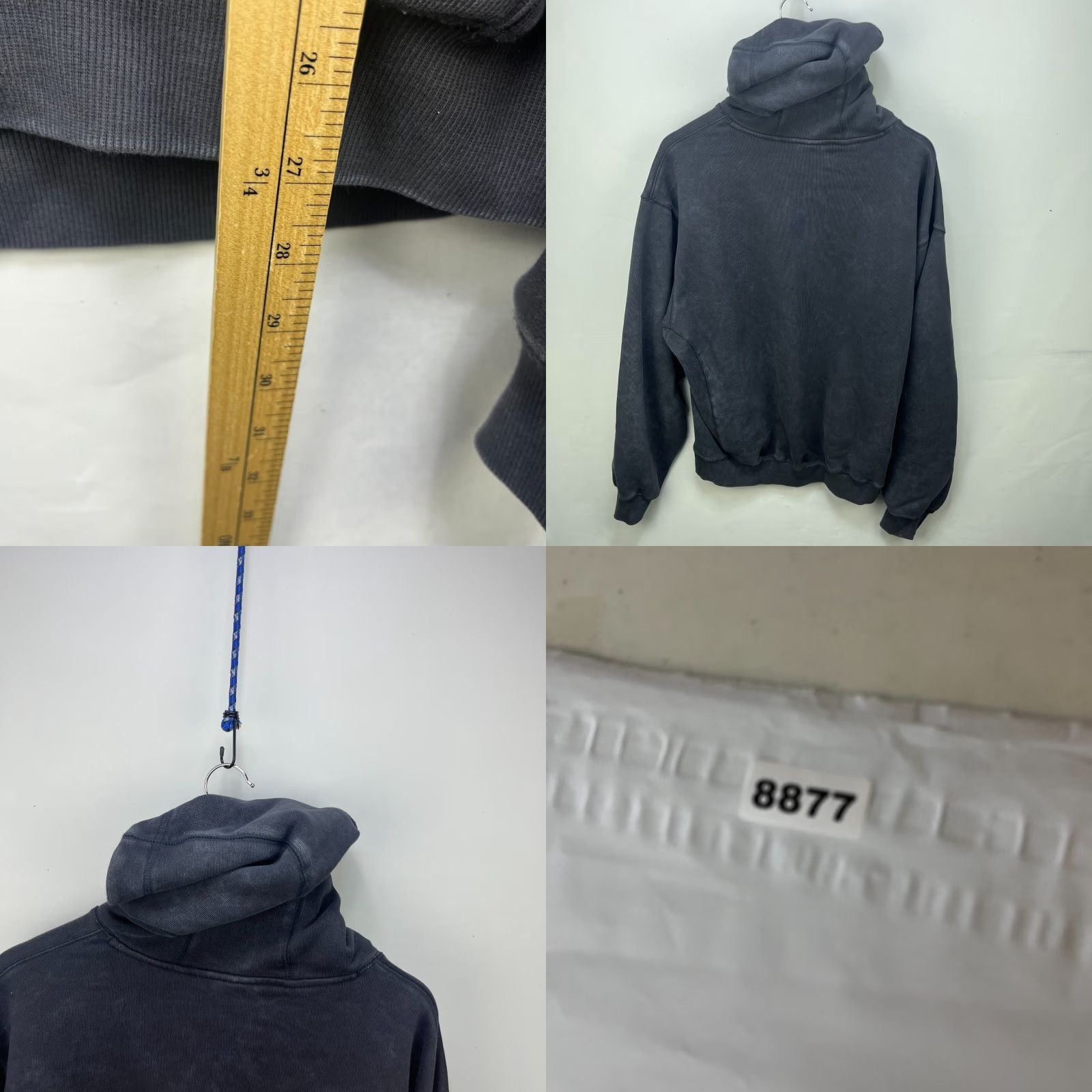 Li-Ning Li-Ning Hoodie Men L Gray Sun Faded China Size US L / EU 52-54 / 3 - 8 Thumbnail
