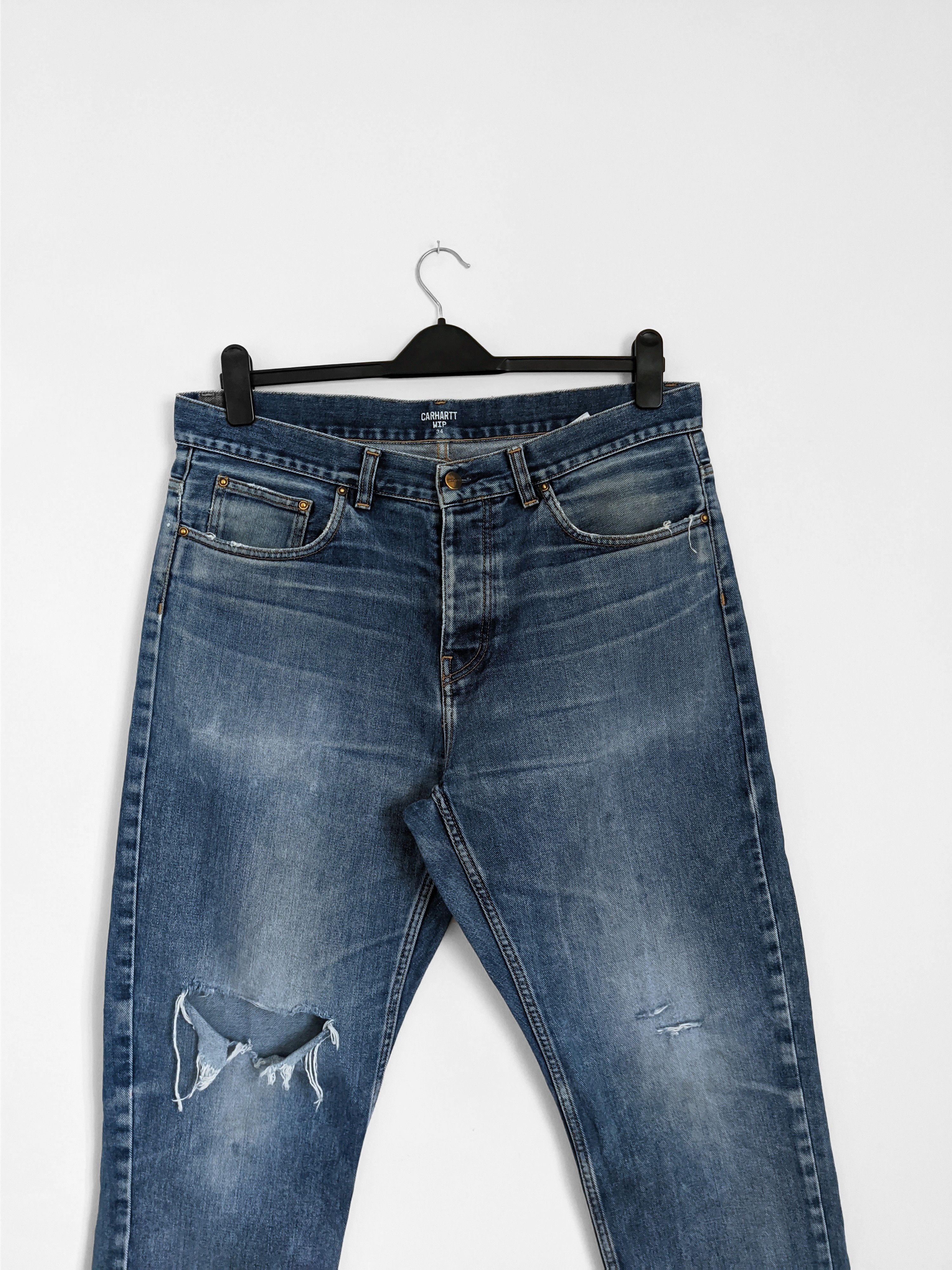 Carhartt Vintage Carhartt jeans denim pants distressed y2k Size US 34 / EU 50 - 7 Thumbnail