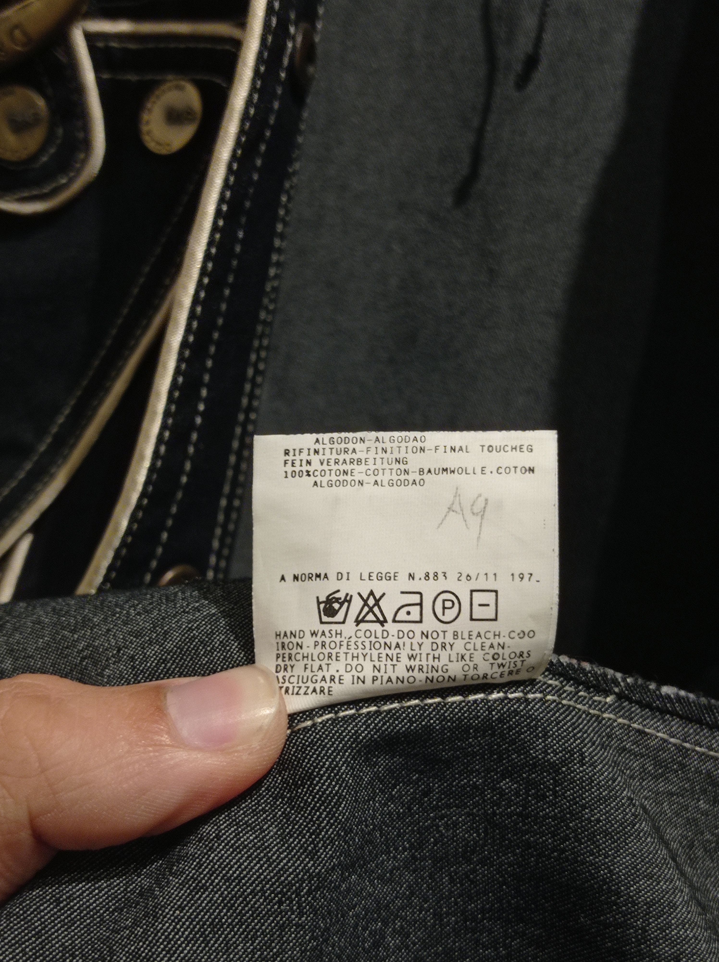 Dolce & Gabbana Dolce & Gabbana Ultra Rare Denim Jacket Brand New with Tags Size US S / EU 44-46 / 1 - 5 Thumbnail