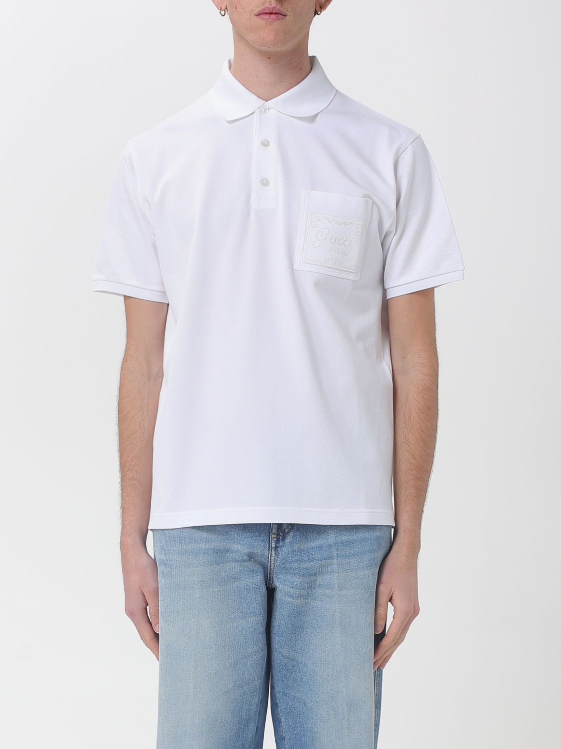 Gucci Polo Shirt Men White