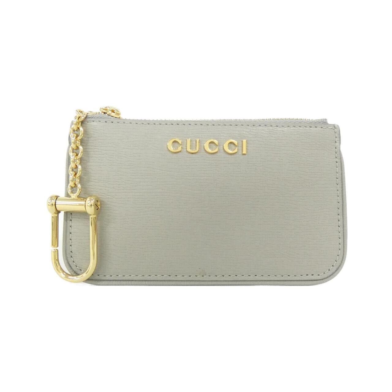 Gucci Gucci Gucci Leather Coin Key Case Leather Coin Case 790102 0OP0N DUTY FREE for USA Size ONE SIZE - 1 Thumbnail