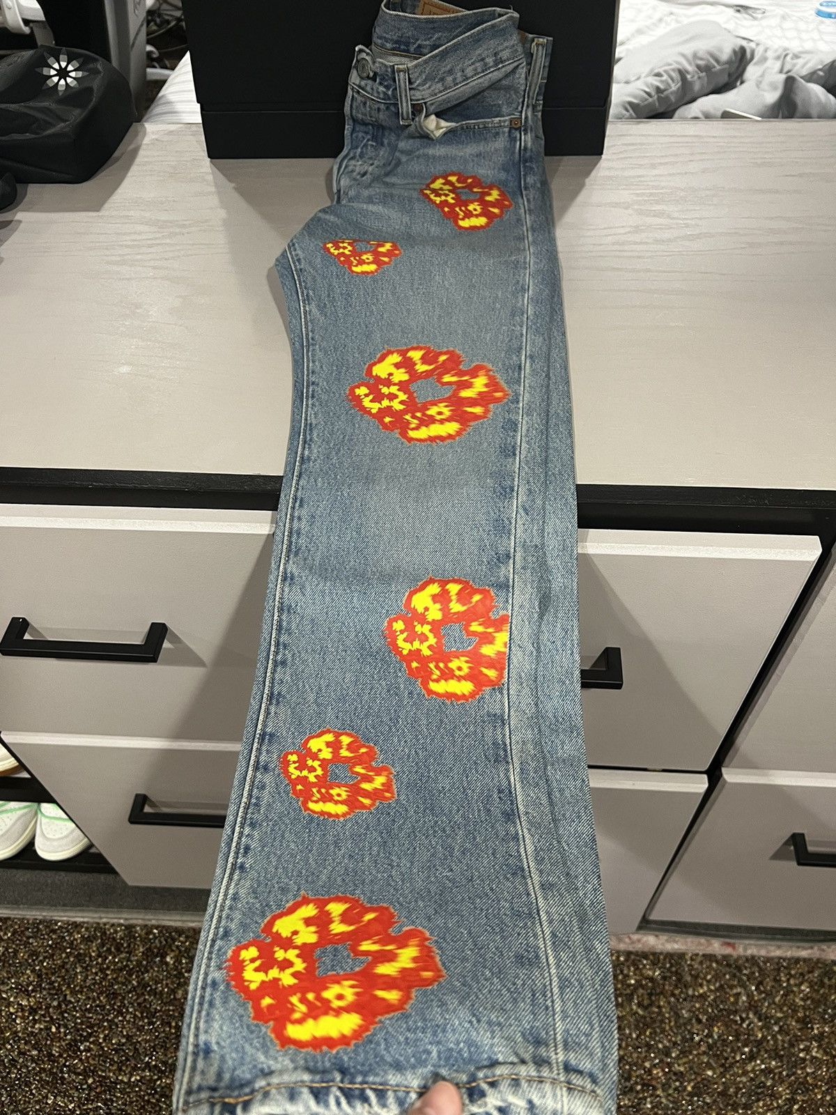 DENIM TEARS Denim Tears Offset Jeans Size US 29 - 4 Thumbnail