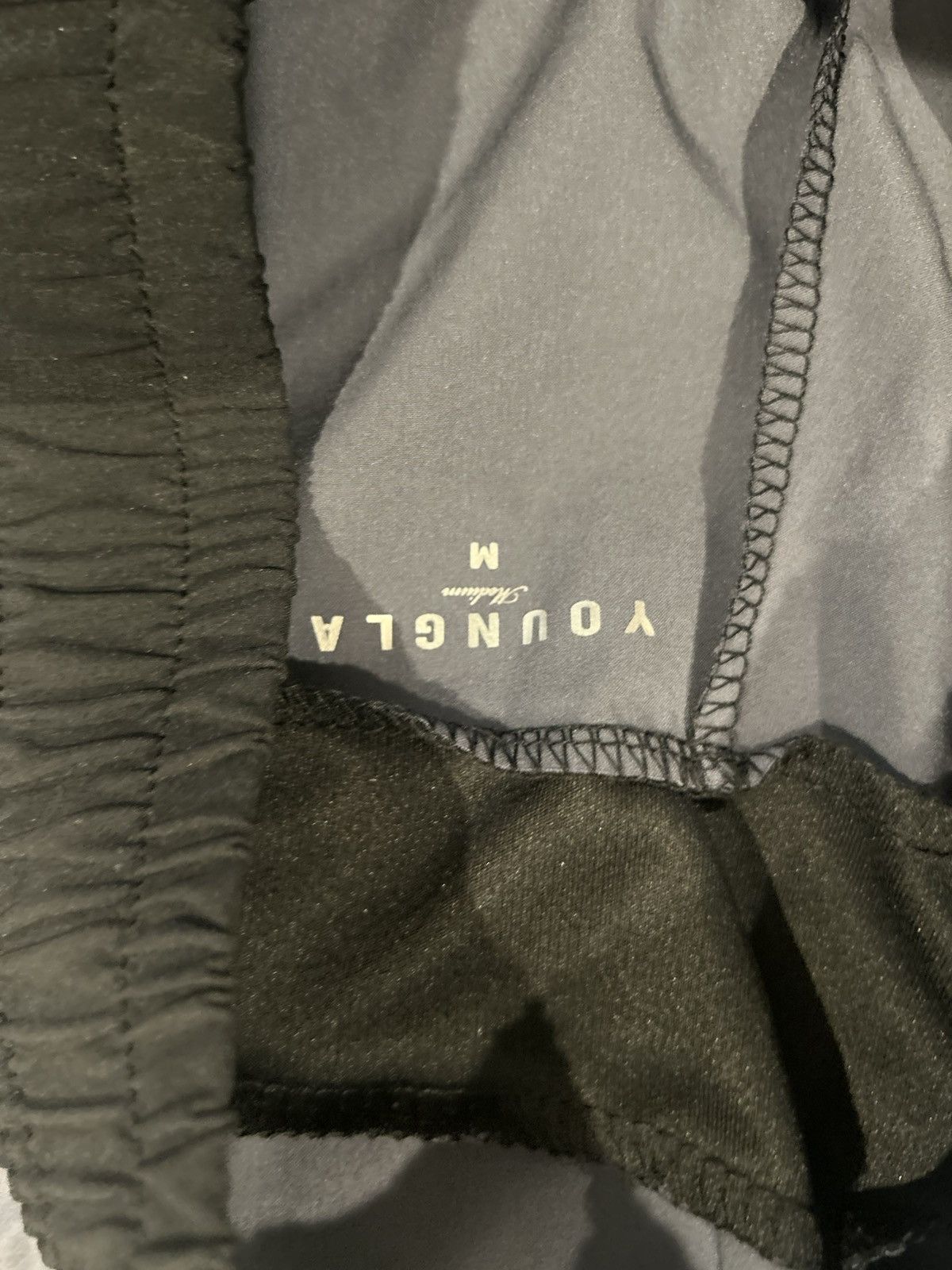 YoungLA YoungLA Shorts Athletic Medium Black White Size US 32 / EU 48 - 2 Thumbnail