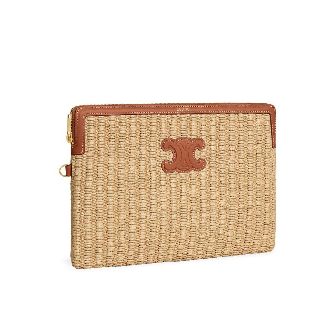 Celine CELINE Tan Clutch Bag New & Authentic Size ONE SIZE - 2 Thumbnail