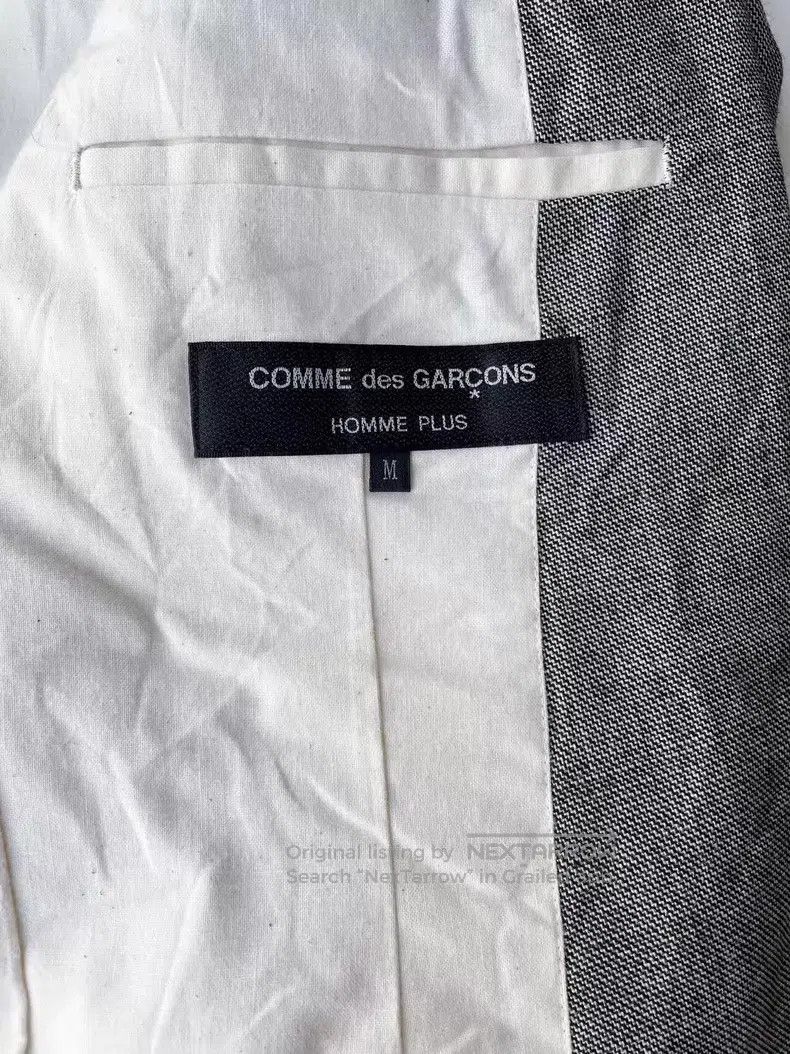 Comme des Garcons Comme des Garcons Wool Silver Thread Patchwork Coat Size US M / EU 48-50 / 2 - 7 Thumbnail