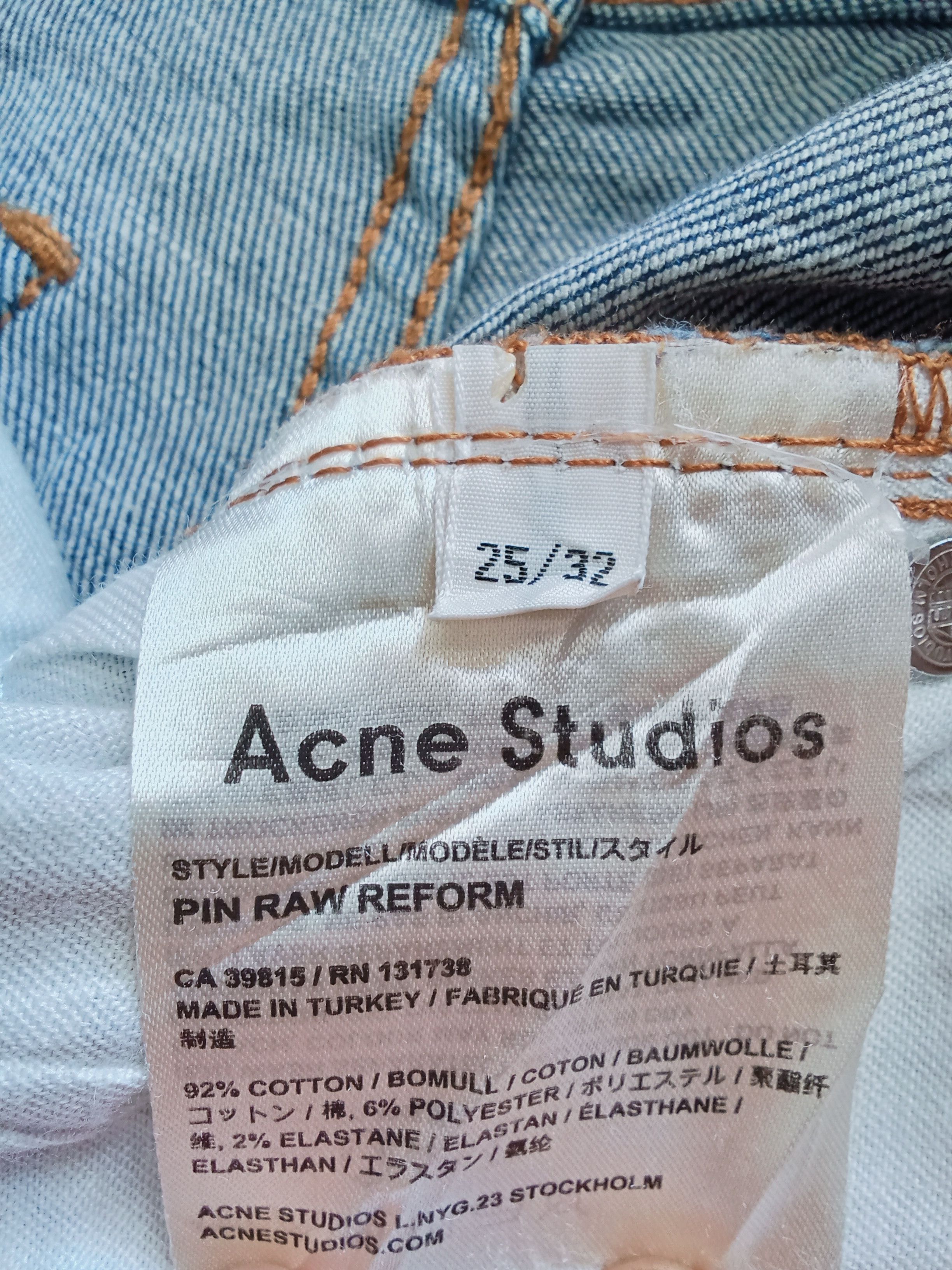 Acne Studios × Hysteric Glamour × If Six Was Nine Acne studios Size 32" / US 10 / IT 46 - 6 Thumbnail