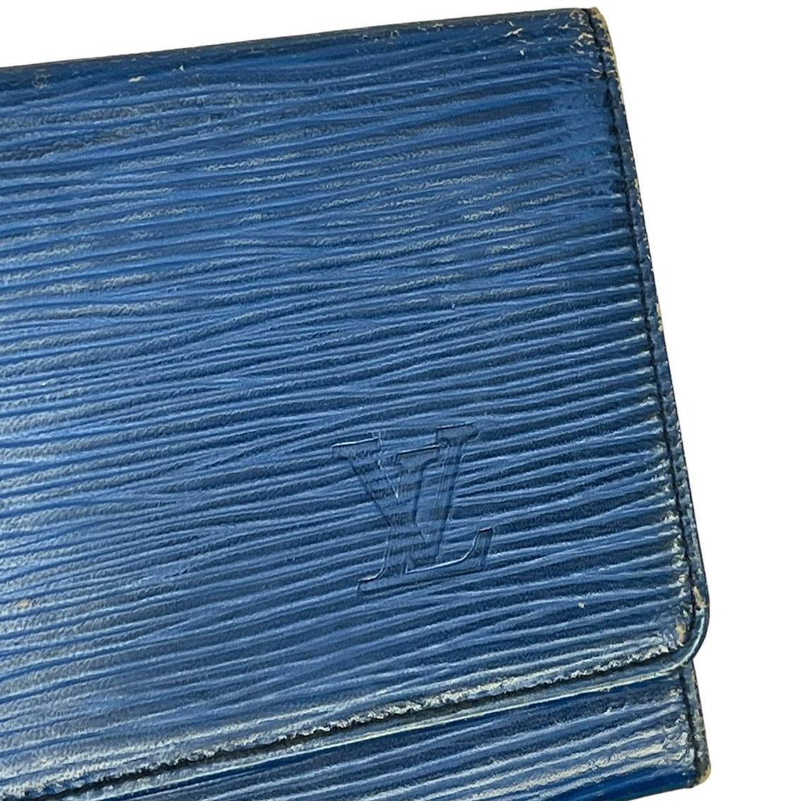 Louis Vuitton Louis Vuitton Vintage Blue Epi Long Wallet Size ONE SIZE - 3 Thumbnail
