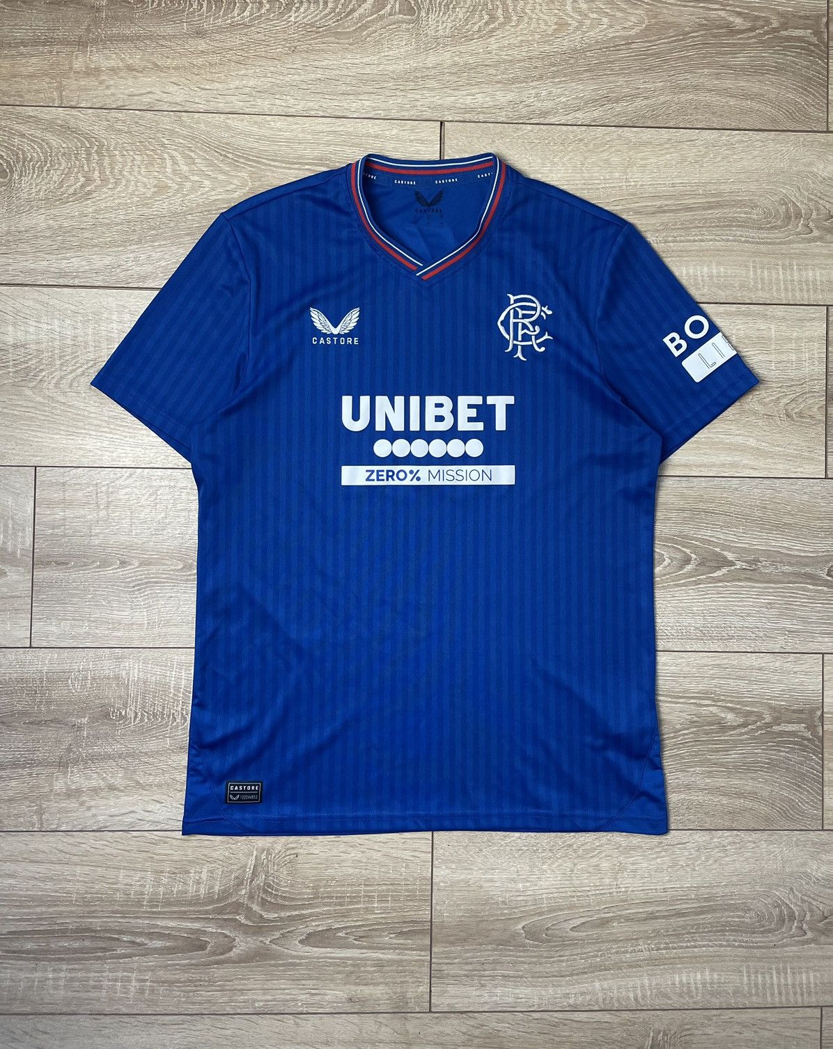 Castore 2023-24 Rangers Castore Home Shirt football jersey Soccer M Size US M / EU 48-50 / 2 - 1 Thumbnail