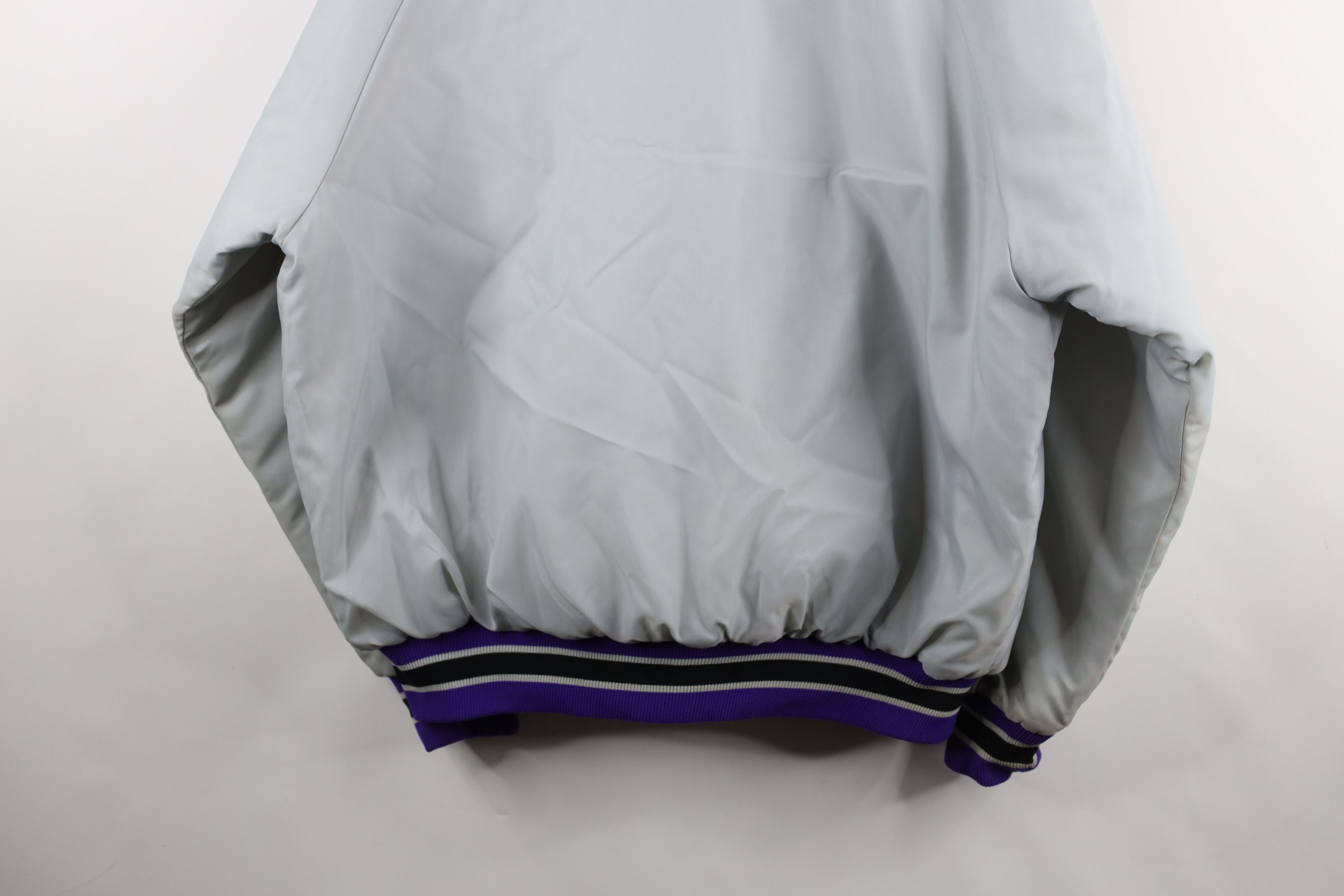 Vintage Vintage 80s 90s Streetwear Striped Quilted Bomber Jacket USA Size US XL / EU 56 / 4 - 14 Thumbnail