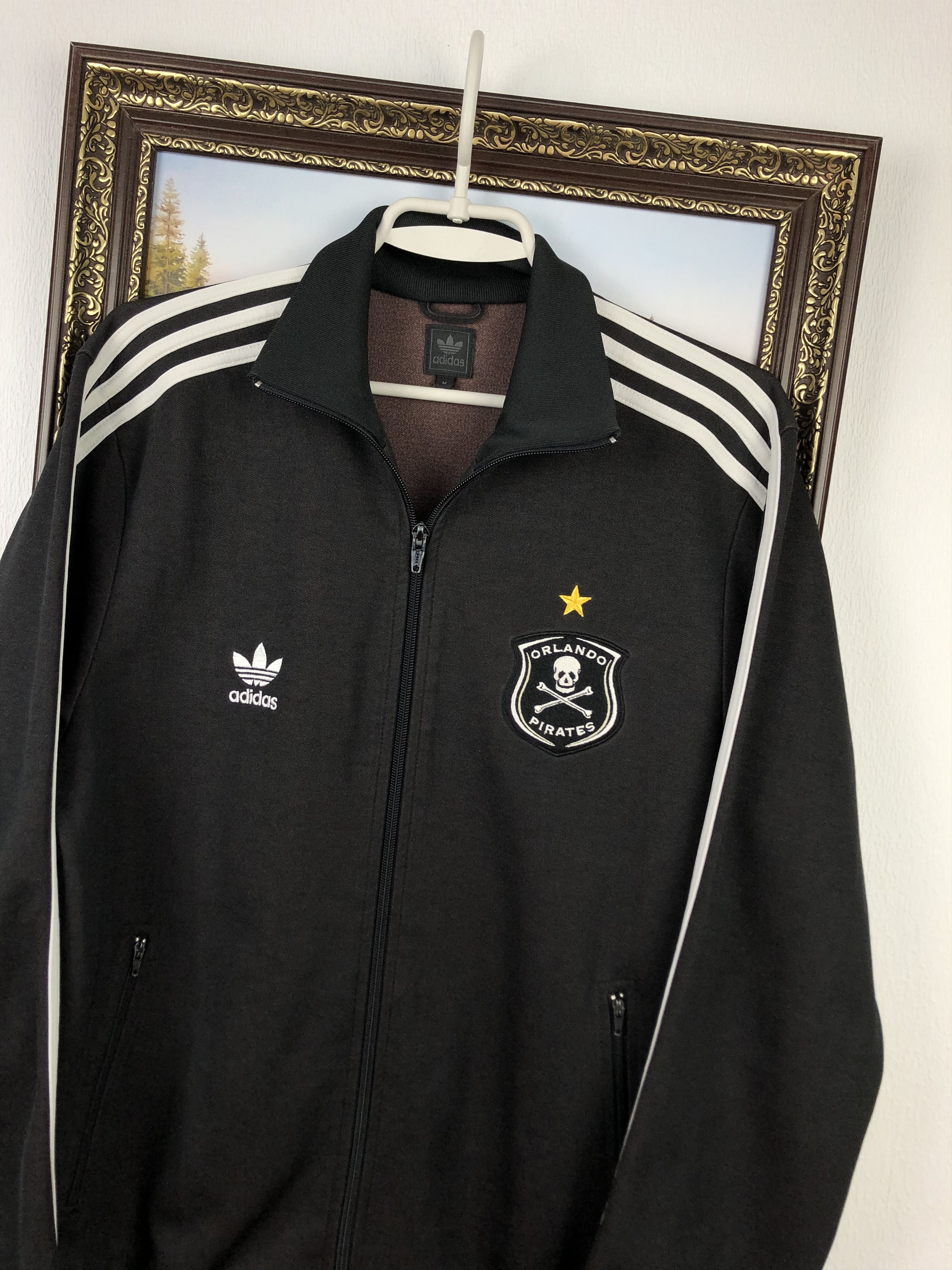 Adidas × Vintage Vintage Adidas Olympics Orlando Pirates Jacket Soccer Track Size US M / EU 48-50 / 2 - 4 Thumbnail
