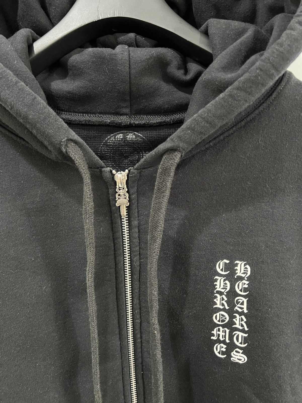 Chrome Hearts CHROME HEARTS ZIP UP HOODIE BLACK Size US XL / EU 56 / 4 - 2 Thumbnail