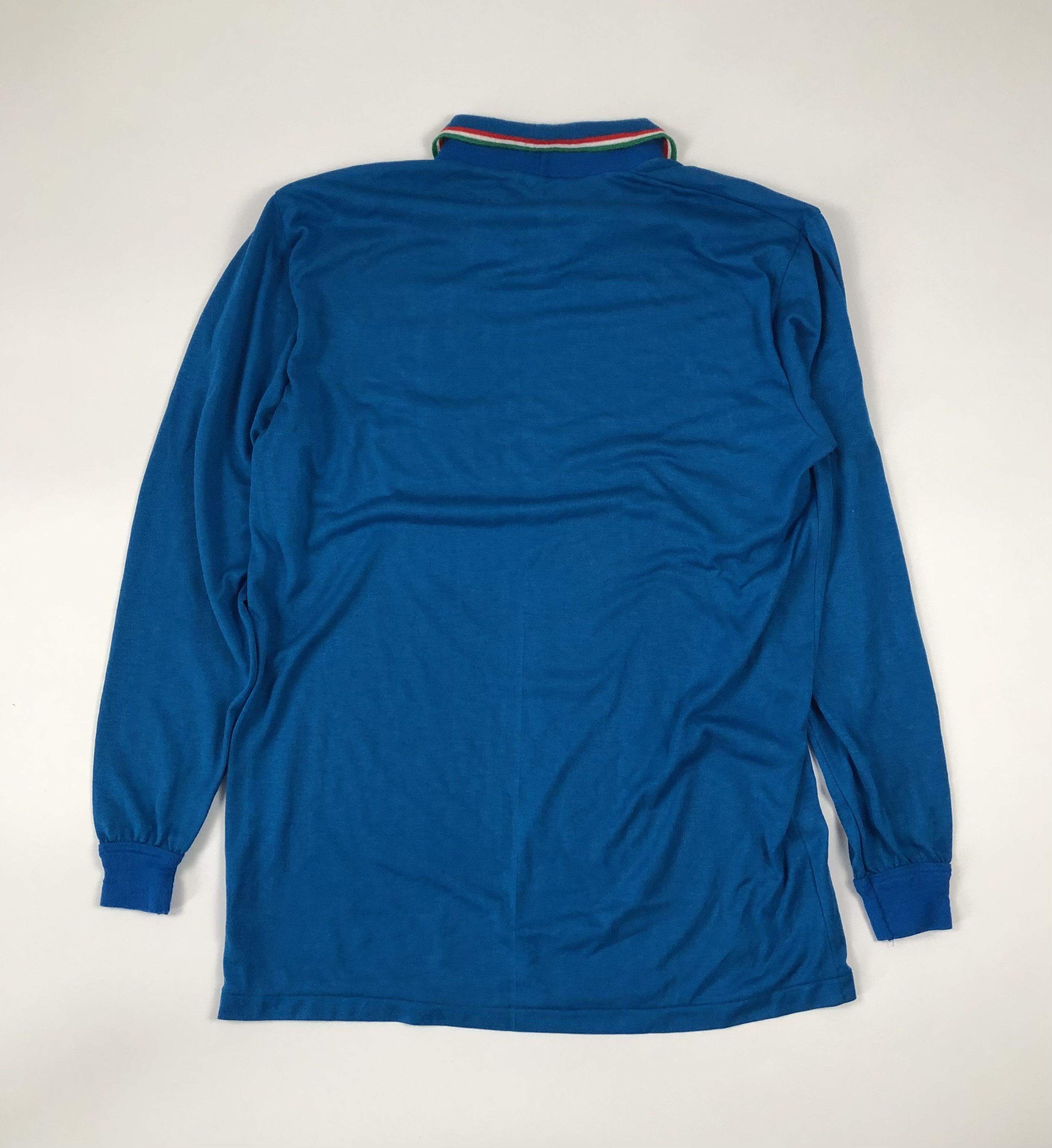 Vintage Italy 1984-1985 Home Football Longsleeve T-Shirt Size US XL / EU 56 / 4 - 5 Thumbnail