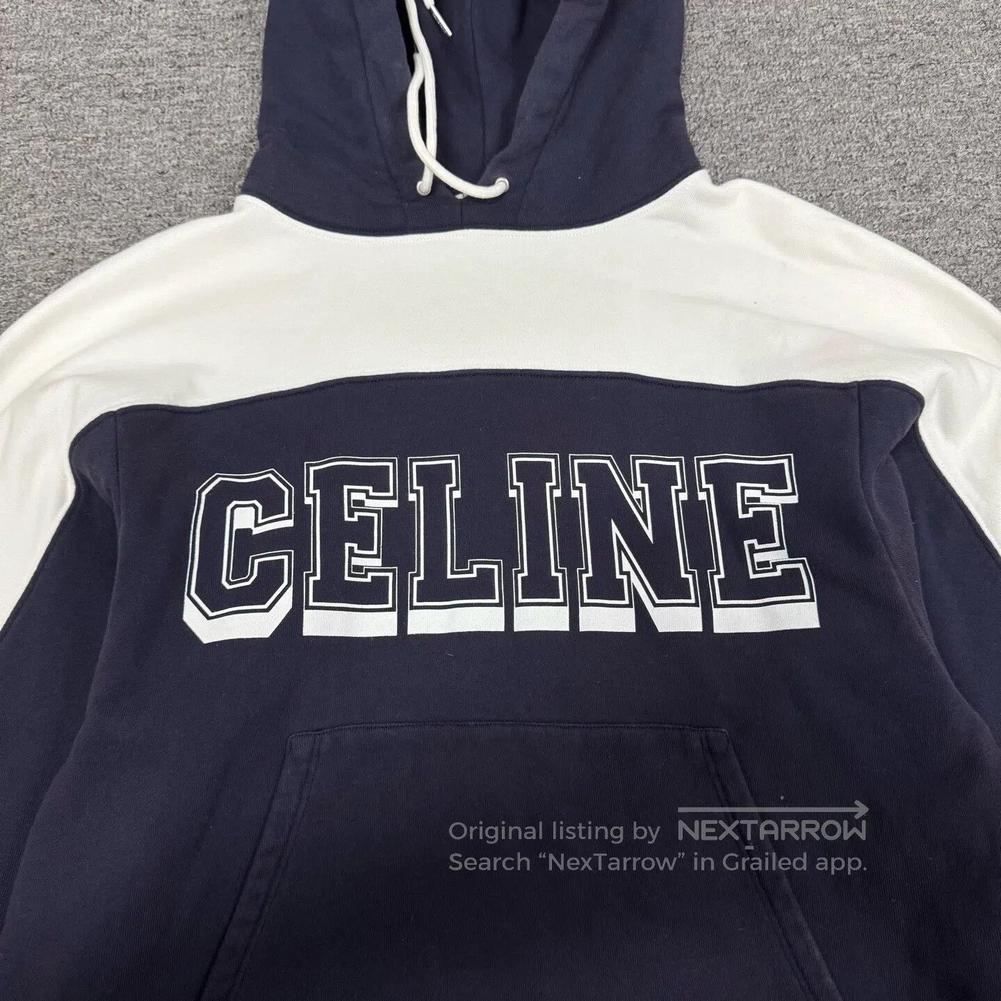 Celine CELINE Colorful academic-style logo hoodie| Size S / US 4 / IT 40 - 4 Thumbnail