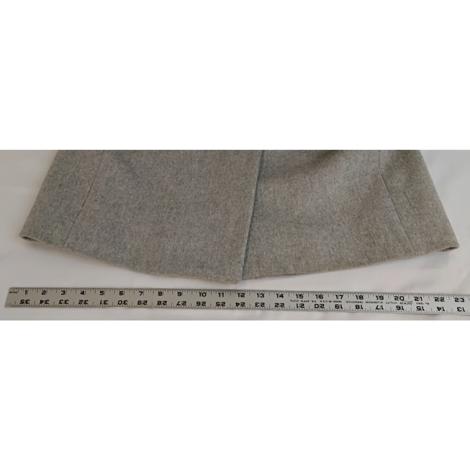 J.Crew J. Crew Wool Pea Coat By Nello Gori Women's 6 Gray Wool Size M / US 6-8 / IT 42-44 - 20 Thumbnail