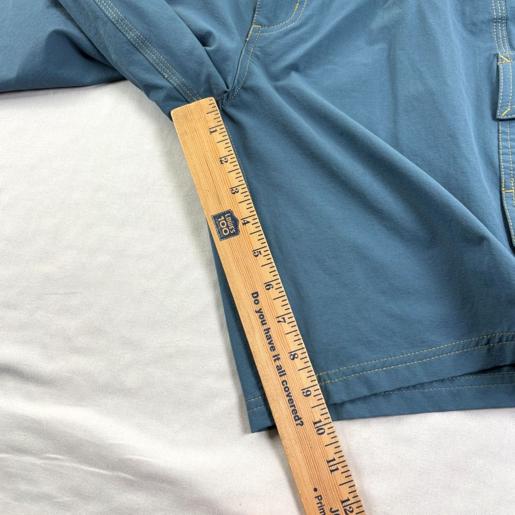 Vintage AFTCO Shorts Mens Size 42 Blue Cargo Stealth Fishing Performance Stretch Regular Cargo Size US 42 / EU 58 - 7 Thumbnail
