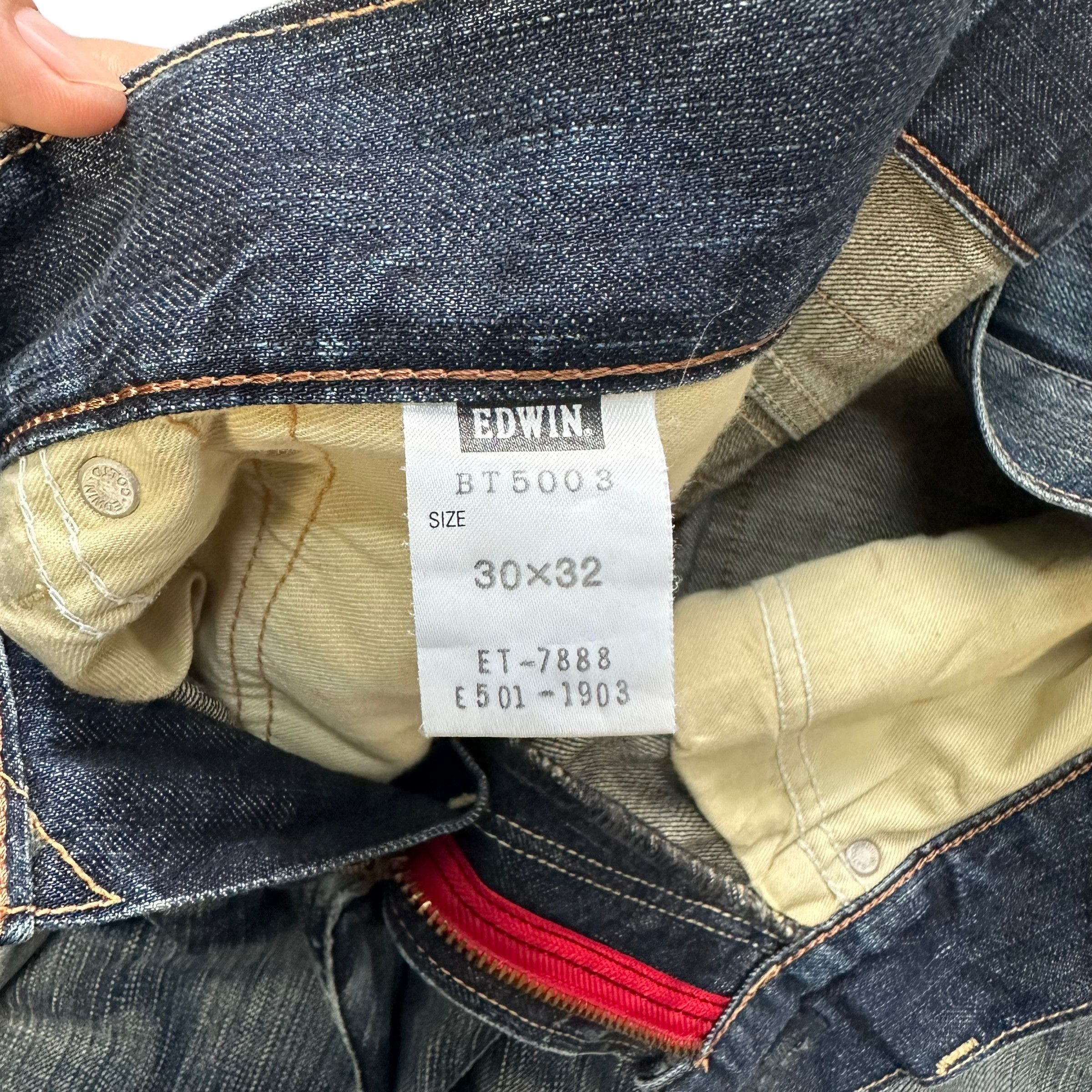 Edwin EDWIN 503 BLUE TRIP DENIM PANT #8851-032 Size US 34 / EU 50 - 8 Thumbnail