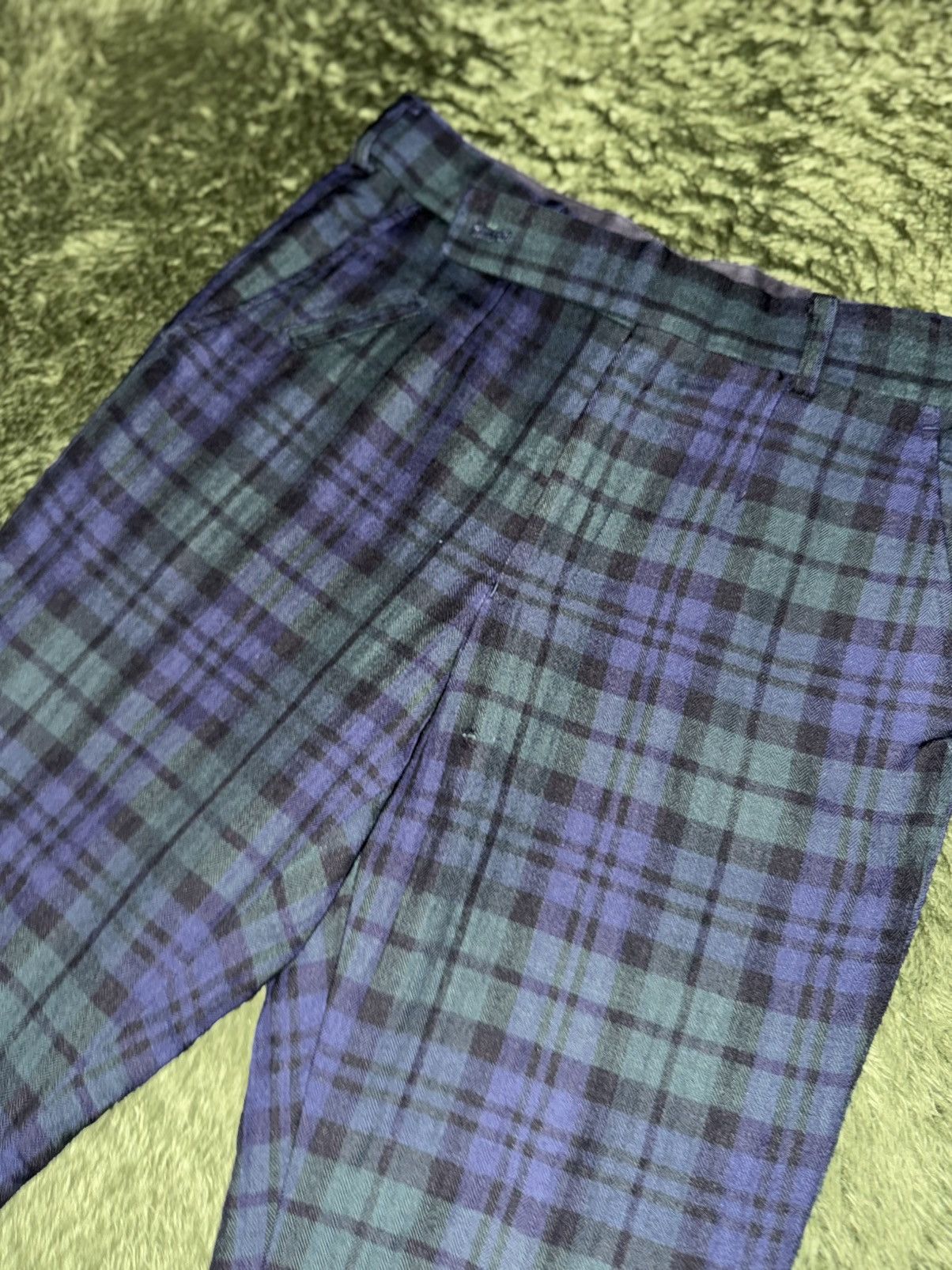 Markaware [1] MARKAWARE Made in Japan Blackwatch Check Trousers Size US 34 / EU 50 - 4 Thumbnail