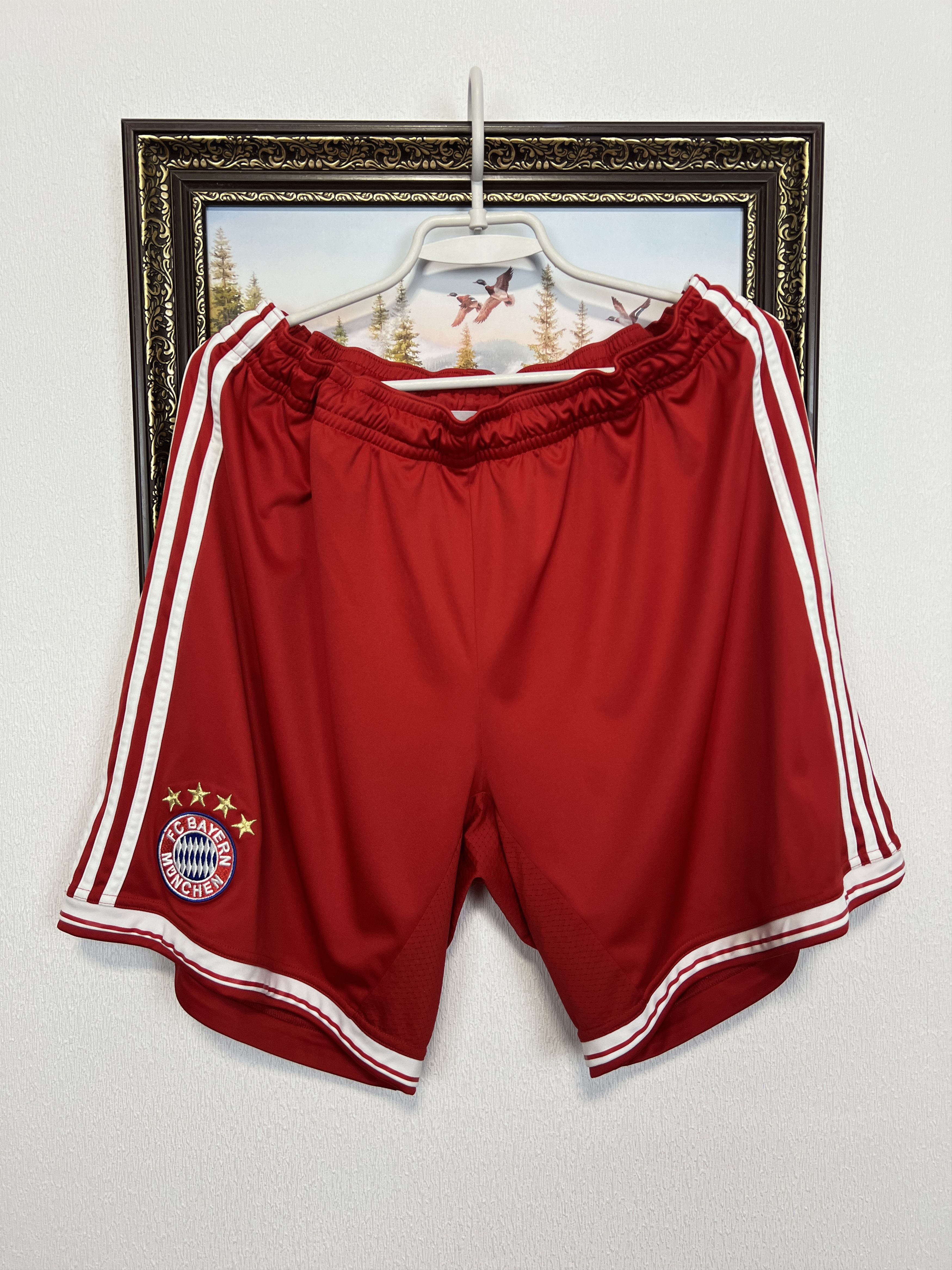 Vintage Adidas Bayern Munich Football Shorts Soccer Athletic