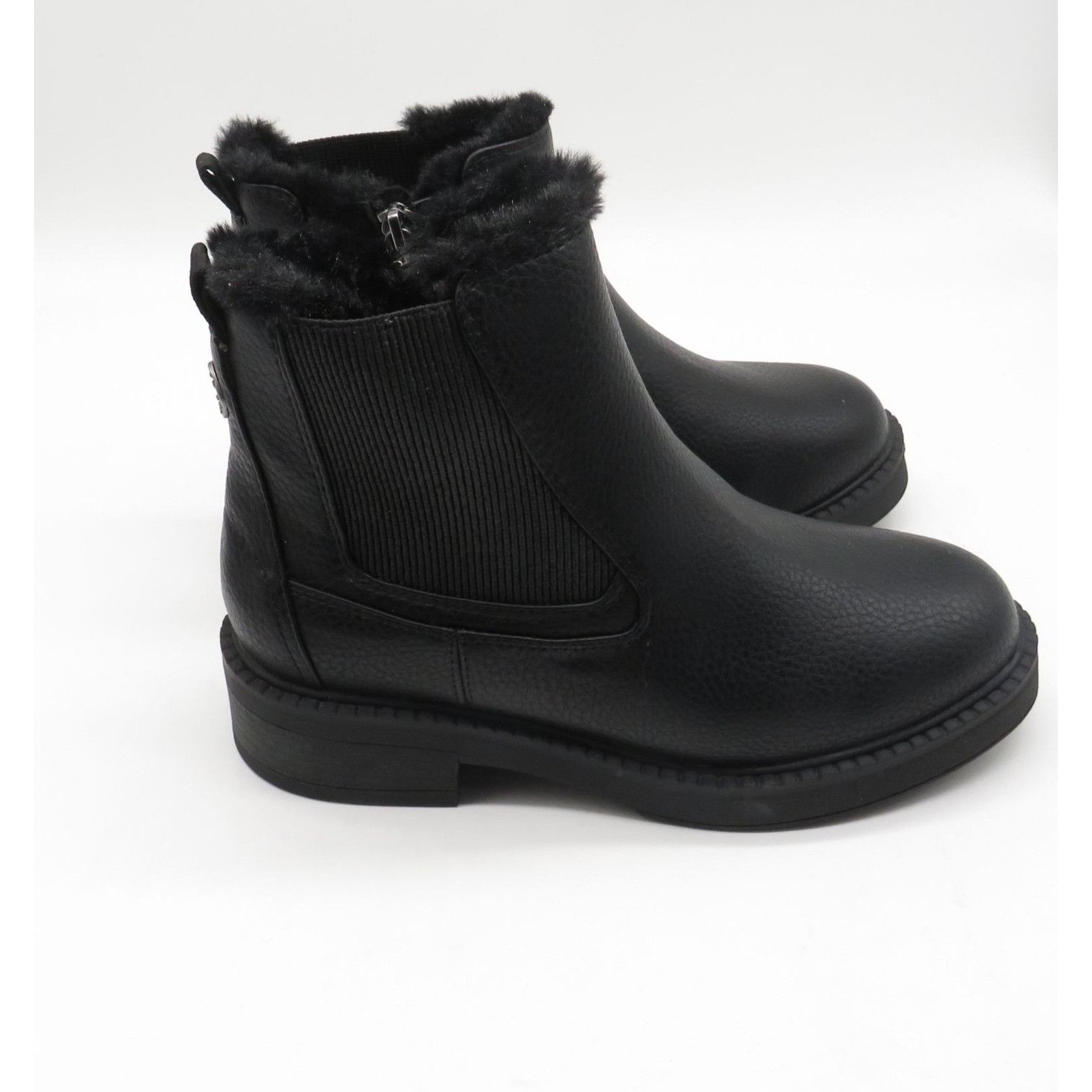 Other Blowfish Malibu Women's Black Faux Fur Chelsea Ankle Boots S Size US 7.5 / IT 37.5 - 7 Thumbnail