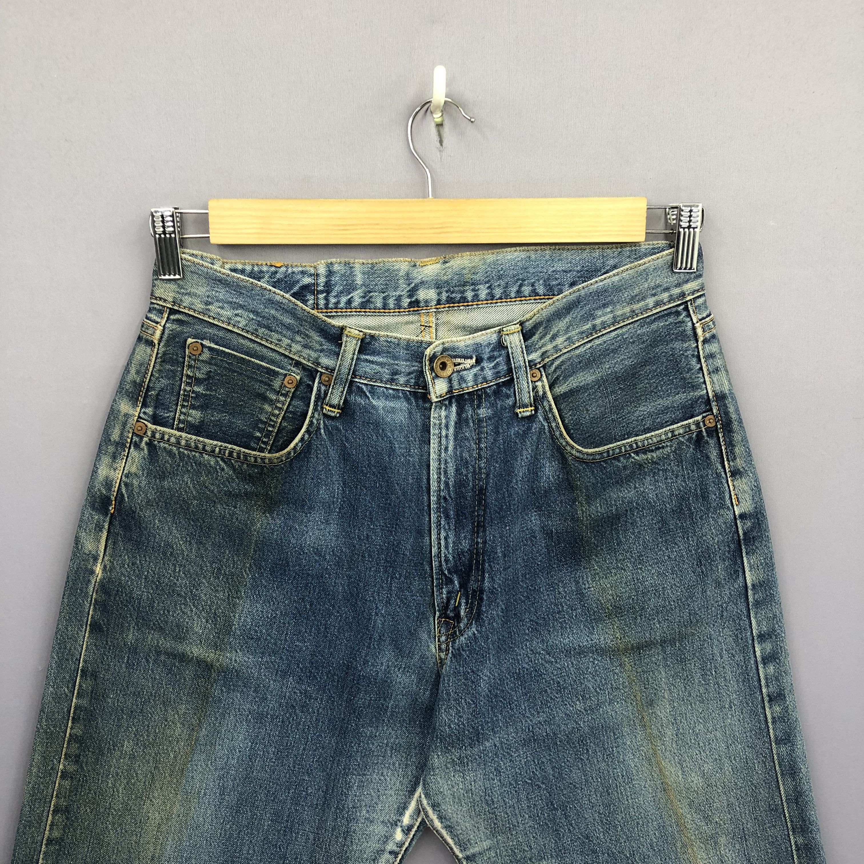 Edwin Vintage Rusty Edwin Redline Japanese Selvedge Jeans Denim Size US 30 / EU 46 - 5 Thumbnail