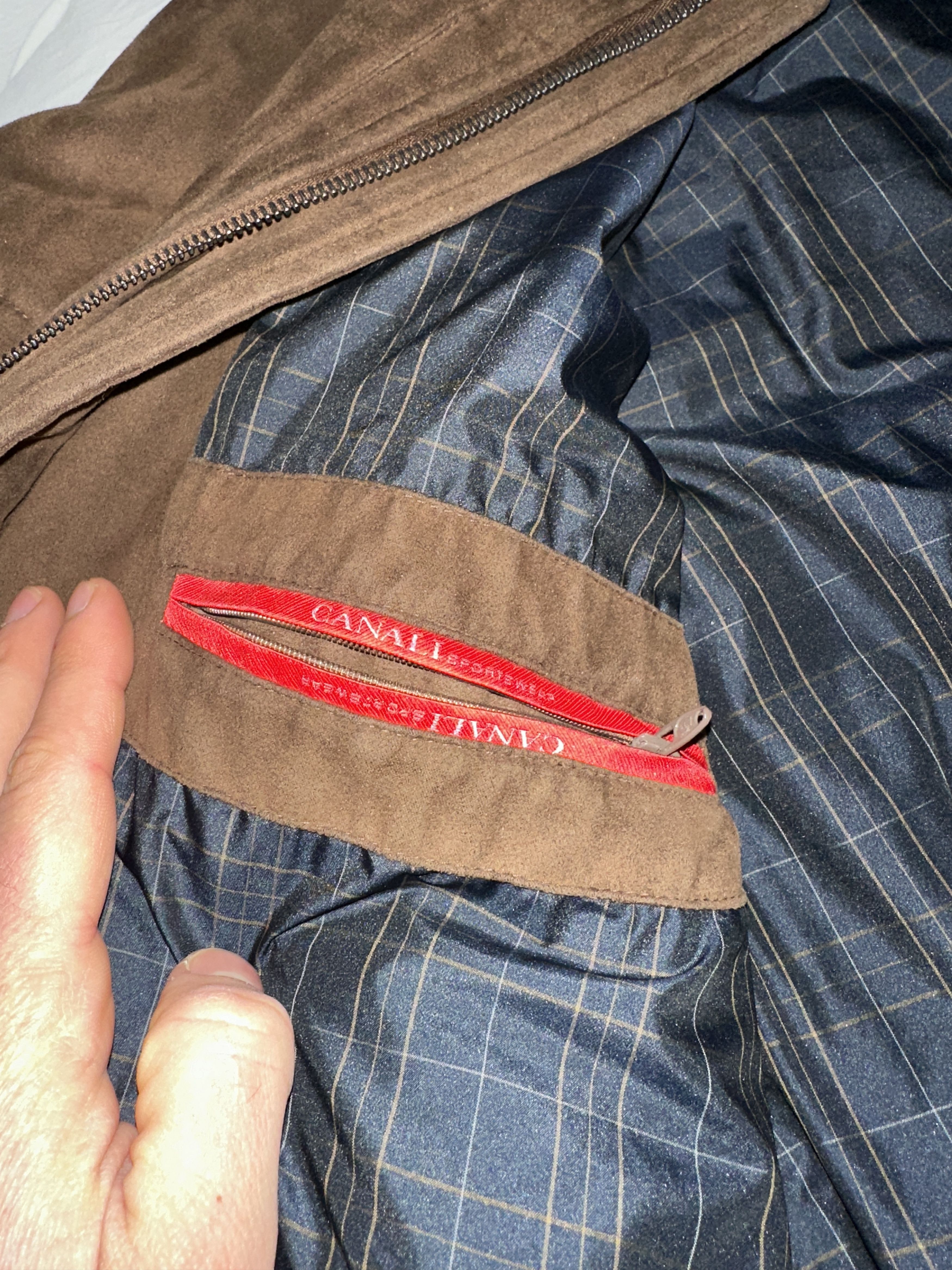 Canali Canali Sportswear Suede Rain Wind Tech Weatherproof Size 52 Size US L / EU 52-54 / 3 - 18 Thumbnail