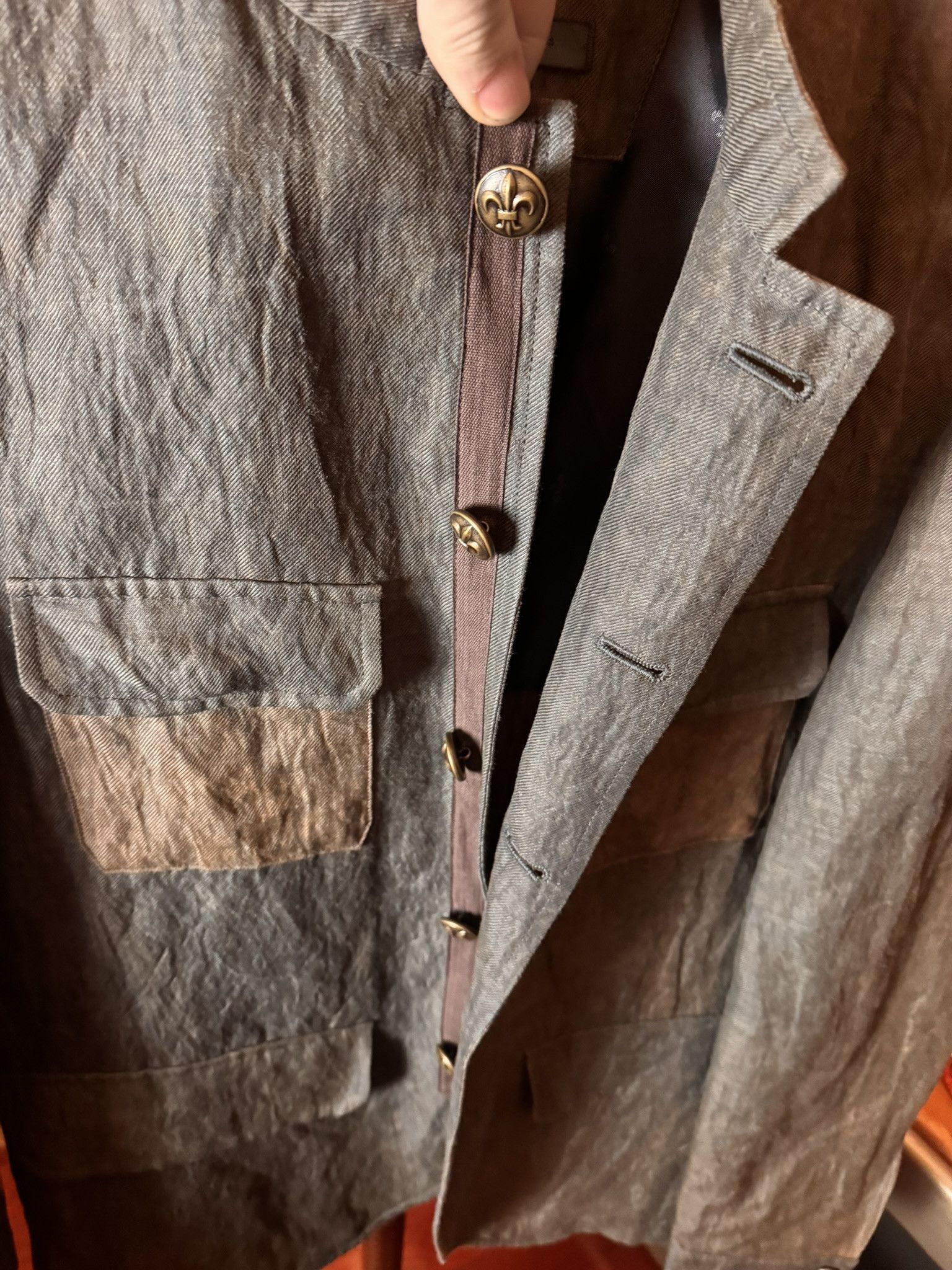 John Varvatos $1298 JOHN VARVATOS Englemore Brown COAT sz. 48 Size US M / EU 48-50 / 2 - 5 Thumbnail