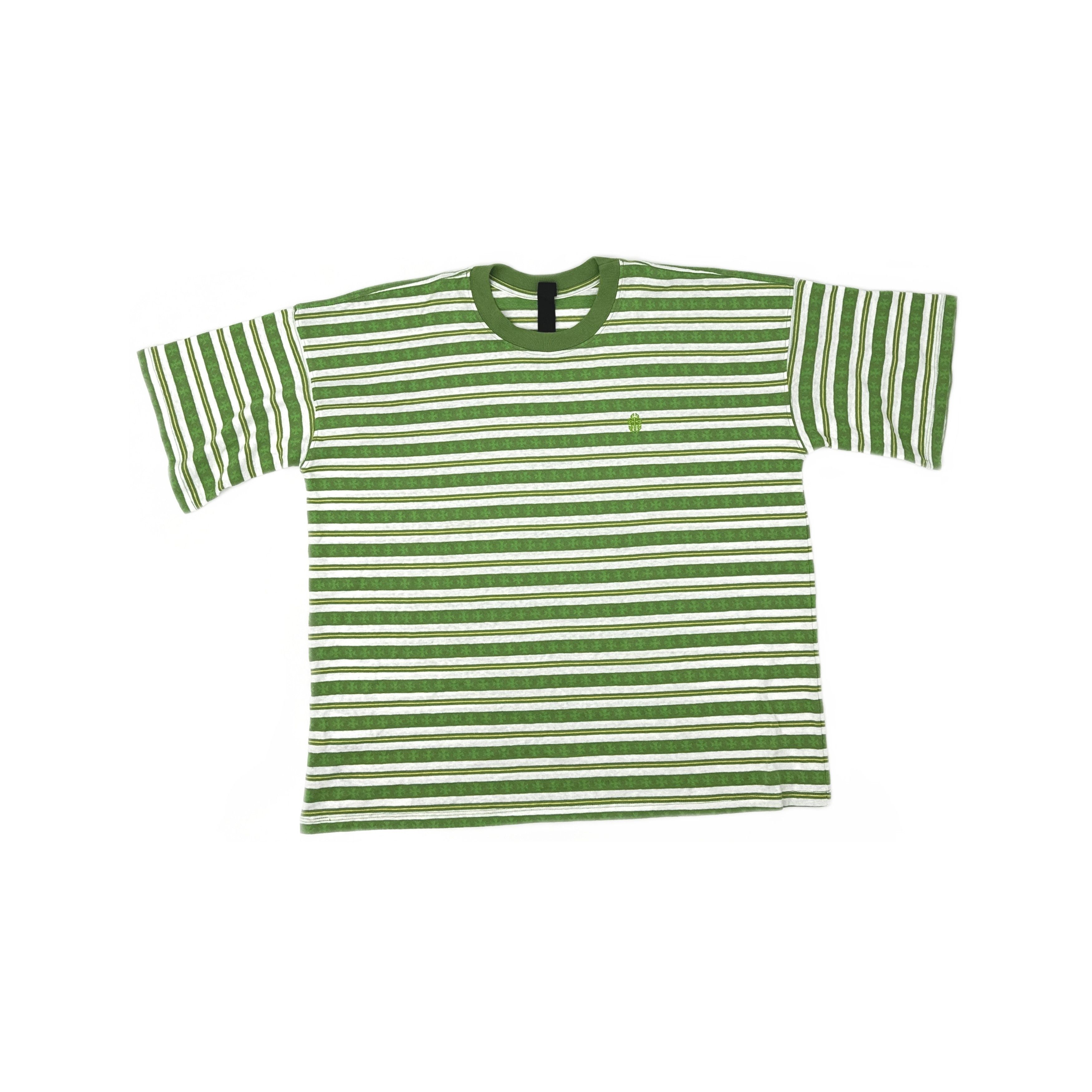 Chrome Hearts F*CK YOU STRIPE LOGO TEE 