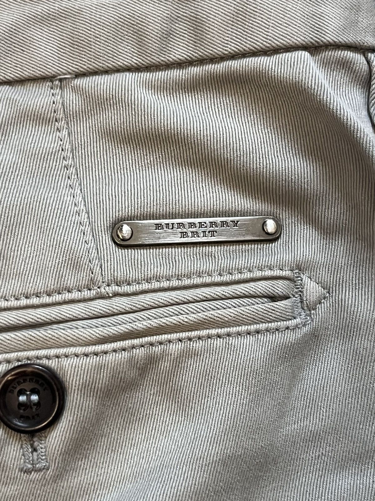 Burberry Burberry Brit Grey Shorts logo Size US 30 / EU 46 - 3 Thumbnail