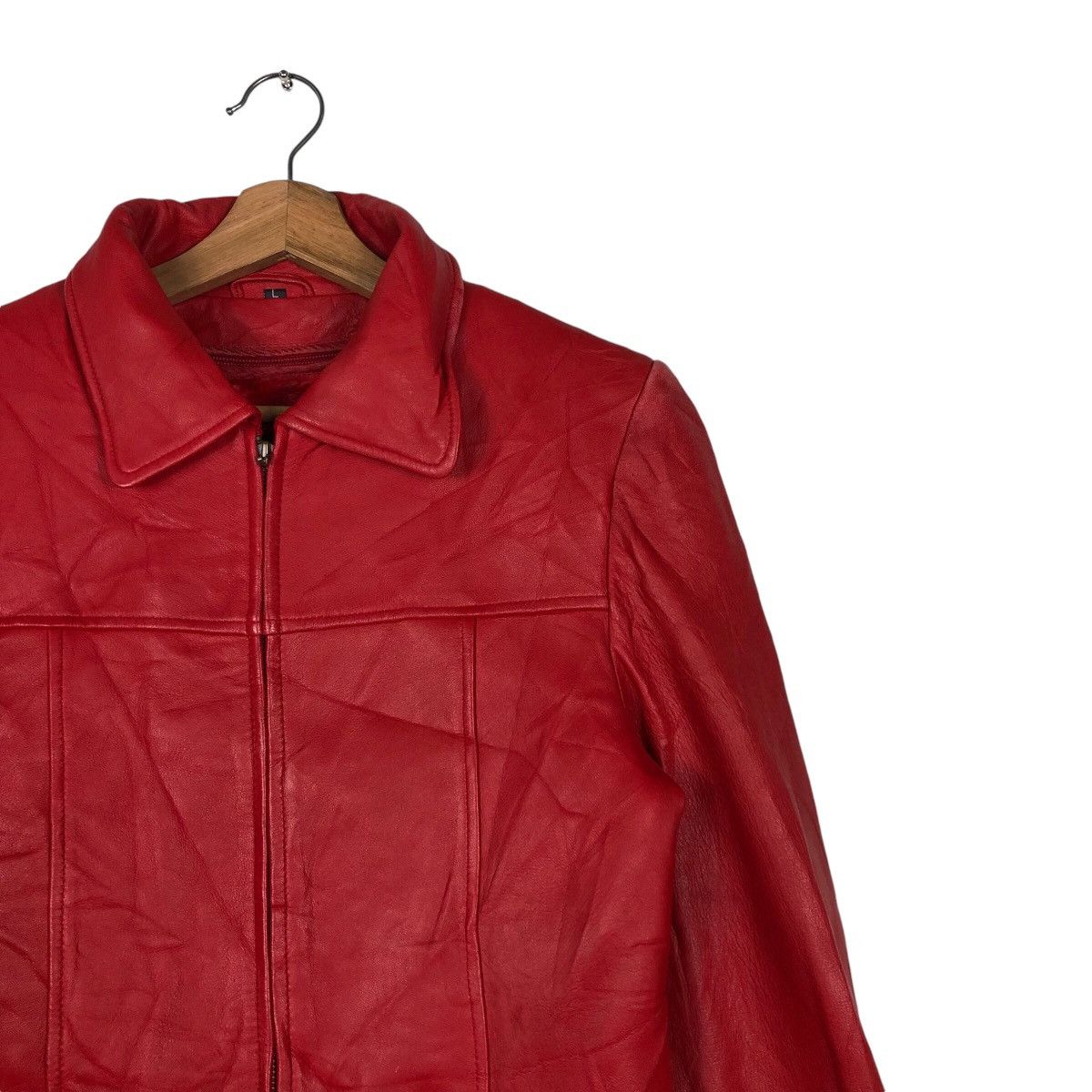 Japanese Brand 📌Vintage Biker Leather Jacket Zipper Ego Size US M / EU 48-50 / 2 - 7 Thumbnail