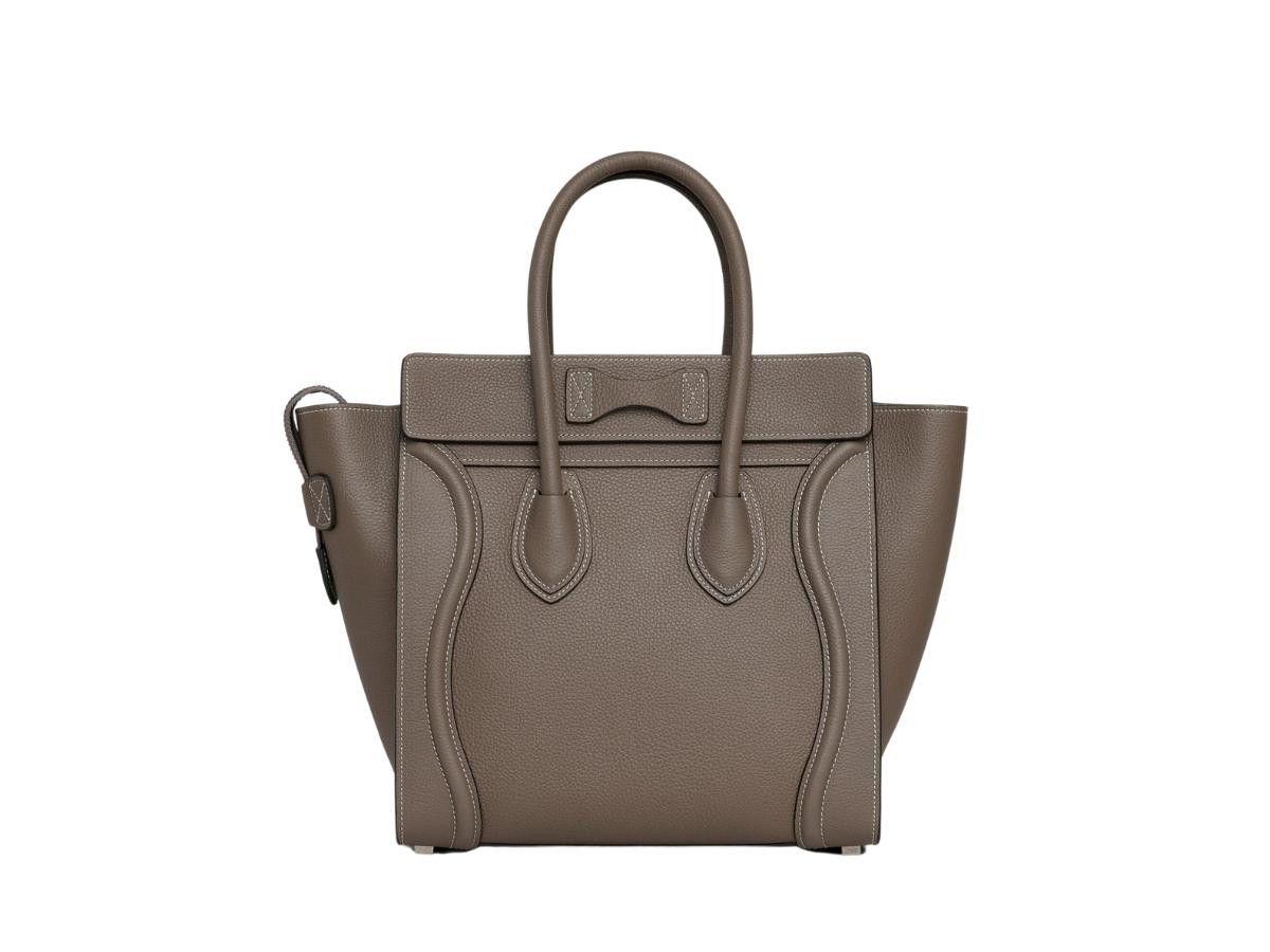 Celine o1w1db10426 Size: OS/Micro Luggage Handbag in Grey Size ONE SIZE - 2 Thumbnail