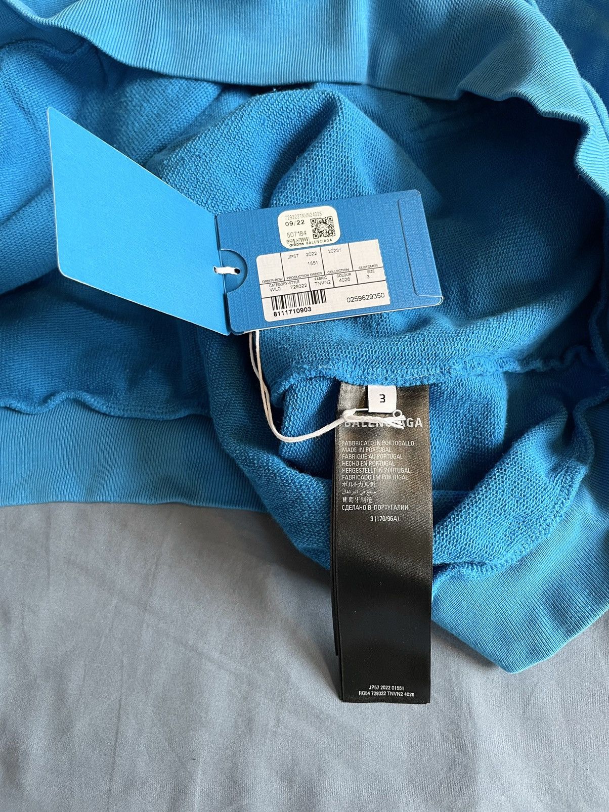 Adidas × Balenciaga Adidas Large Fit Stripes Hoodie (3) Size US L / EU 52-54 / 3 - 8 Thumbnail
