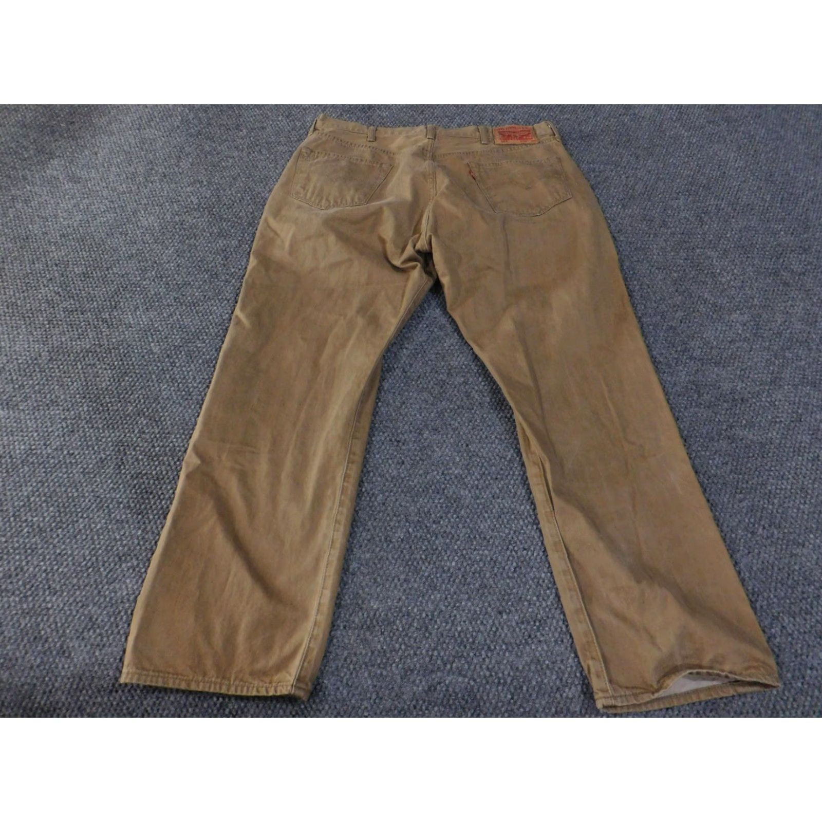 Levi's VINTAGE Levis 501 Jeans Mens 38x30 Brown Straight Leg Button Fly 100% Cotton Pants Size US 38 / EU 54 - 7 Thumbnail