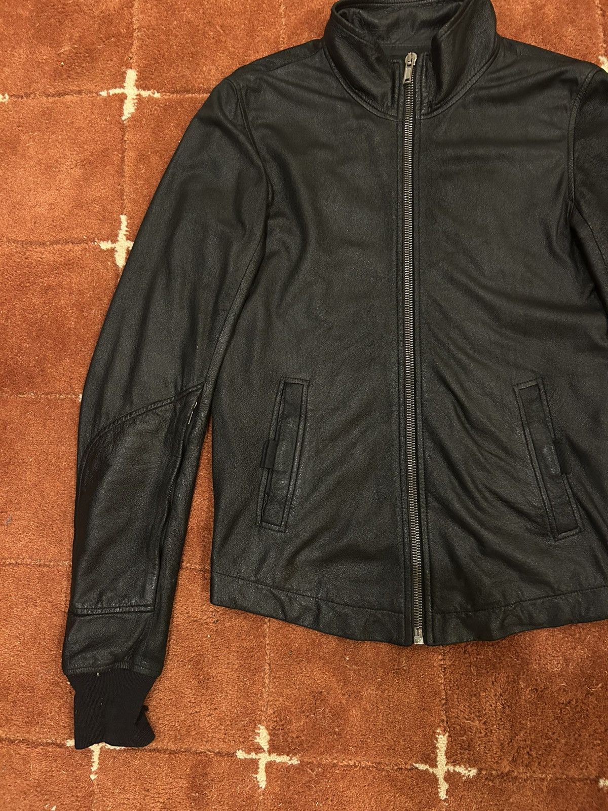 Rick Owens Rick Owens Intarsia Jacket Blistered Lamb Size US S / EU 44-46 / 1 - 2 Thumbnail