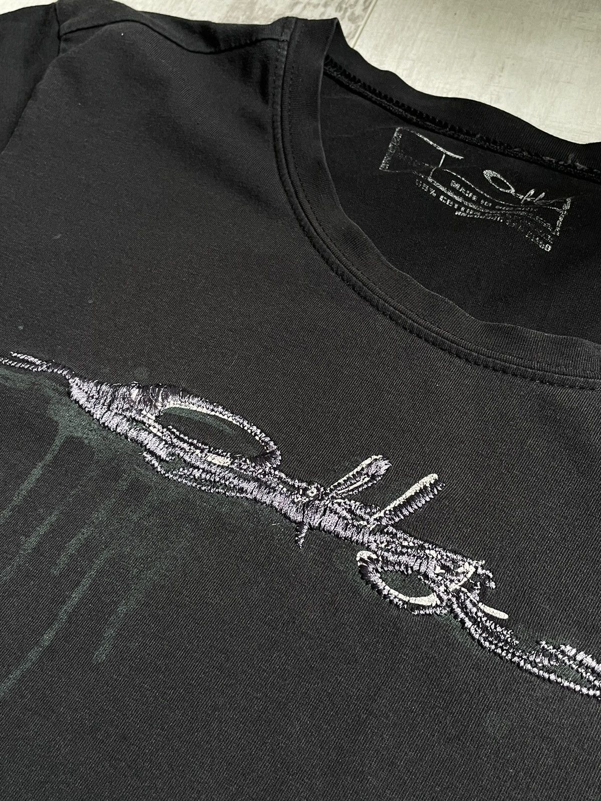 Oakley Vintage Oakley 00’s T-Shirt Knit Logo Faded Sun Size M / US 6-8 / IT 42-44 - 3 Thumbnail