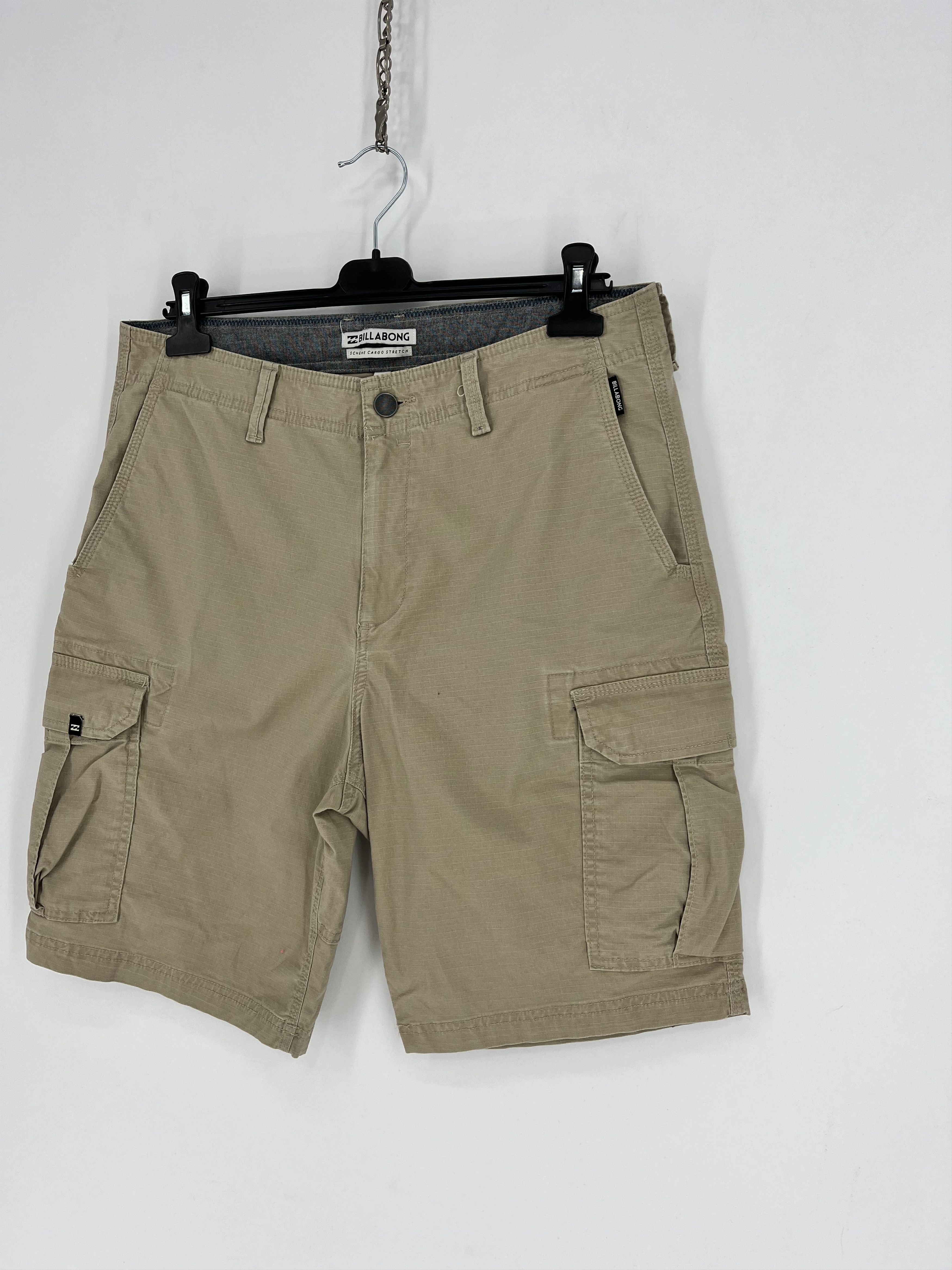 Billabong × Vintage Crazy Vintage Y2K Billabong Cargo Shorts Baggy Skater Grunge Size US 33 - 3 Thumbnail
