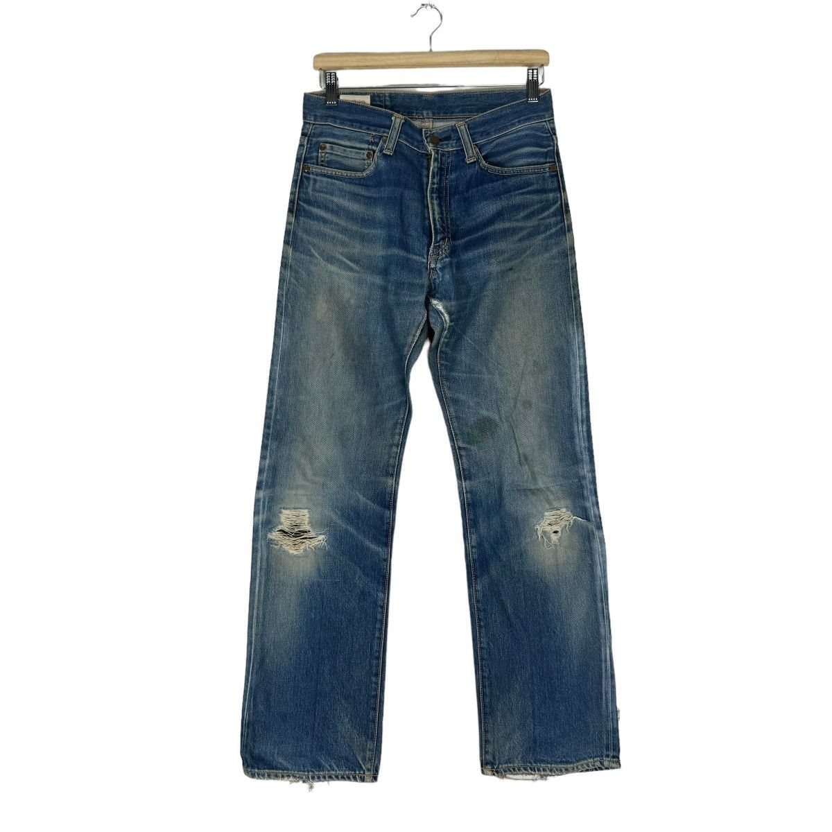 Indigo 🌟WESTRIDER JAPAN INDIGO DENIM JEANS PANTS Size US 30 / EU 46 - 2 Thumbnail