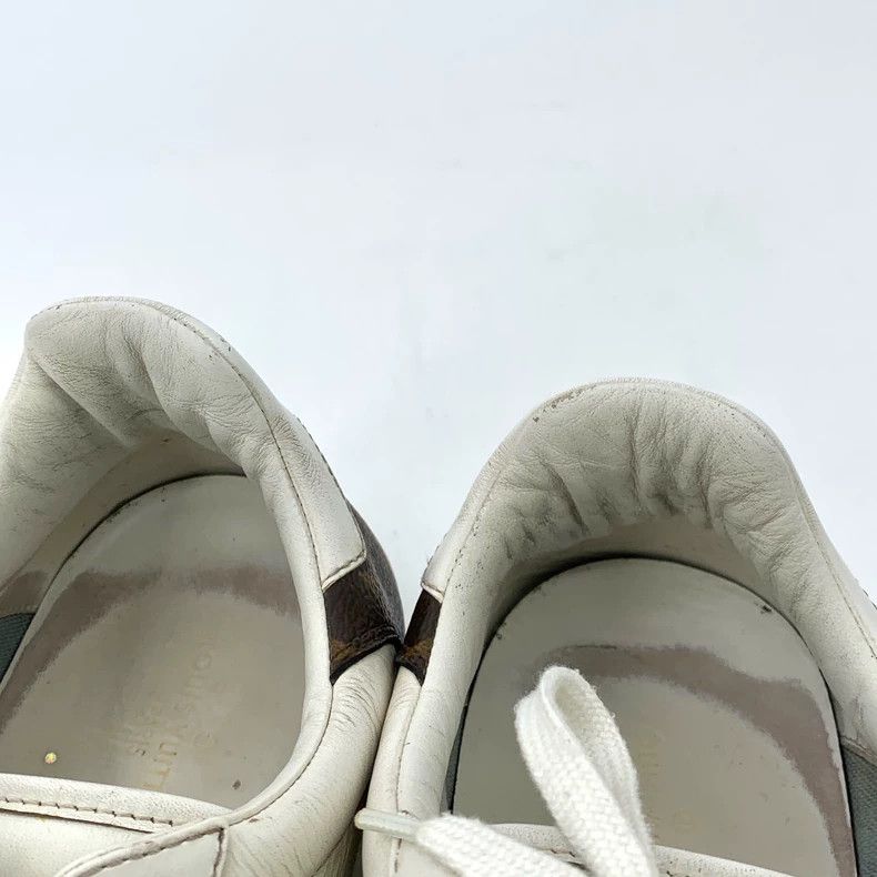 Louis Vuitton Louis Vuitton White logo old flower lace-up casual sports Size US 10.5 / EU 43-44 - 8 Thumbnail