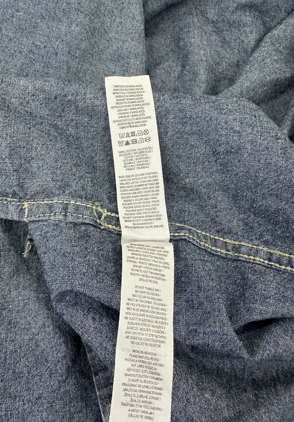 The Stronghold The Stronghold Los Angeles Denim Work Shirt – Size S-XS USA Size US S / EU 44-46 / 1 - 10 Thumbnail