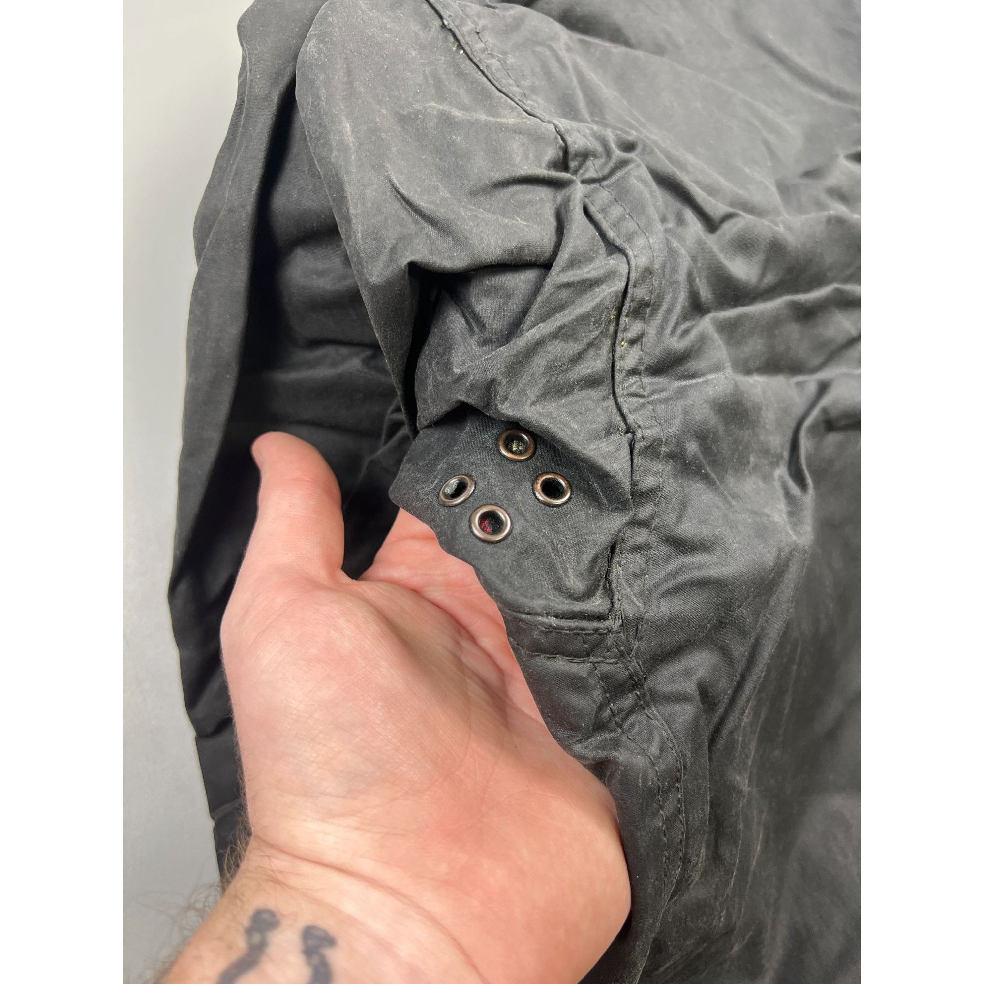 Barbour Barbour Border Vintage Wax Jacket (Y1011) Size US S / EU 44-46 / 1 - 16 Thumbnail