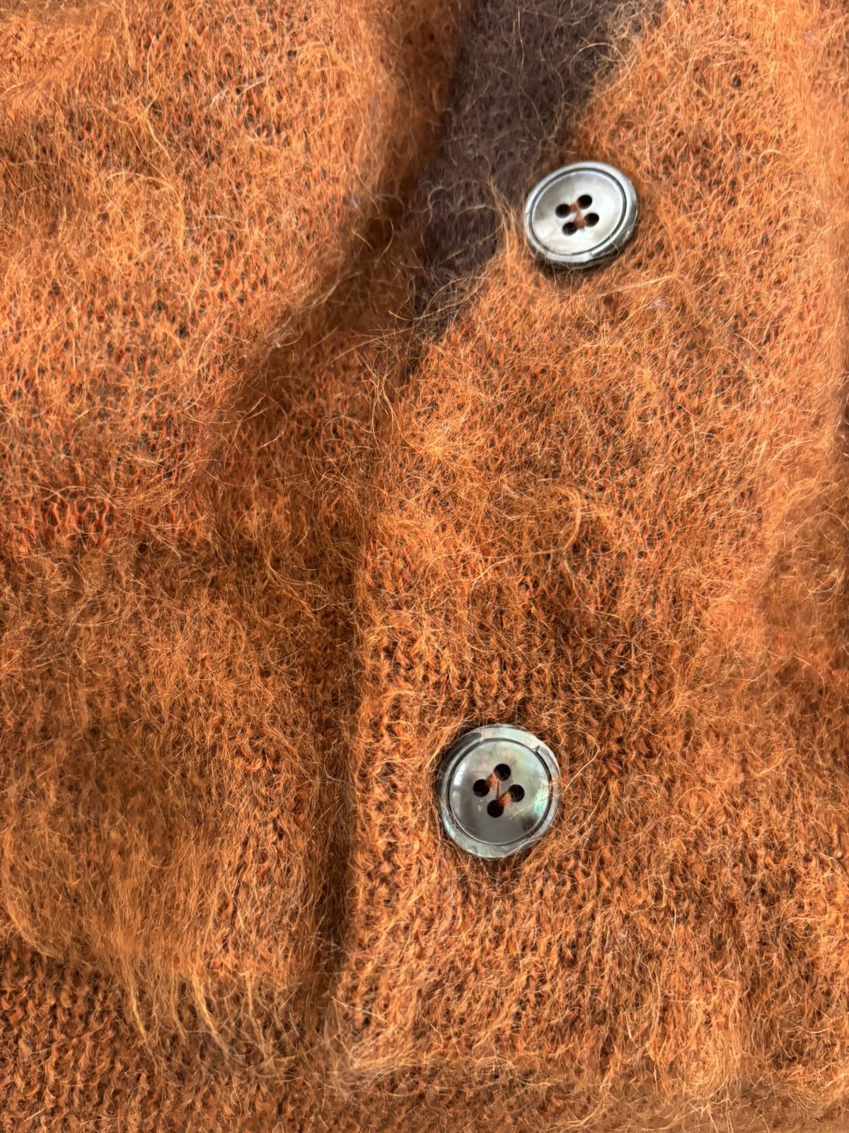 Celine Celine FW19 Argyle Mohair Cardigan Size US XL / EU 56 / 4 - 6 Thumbnail