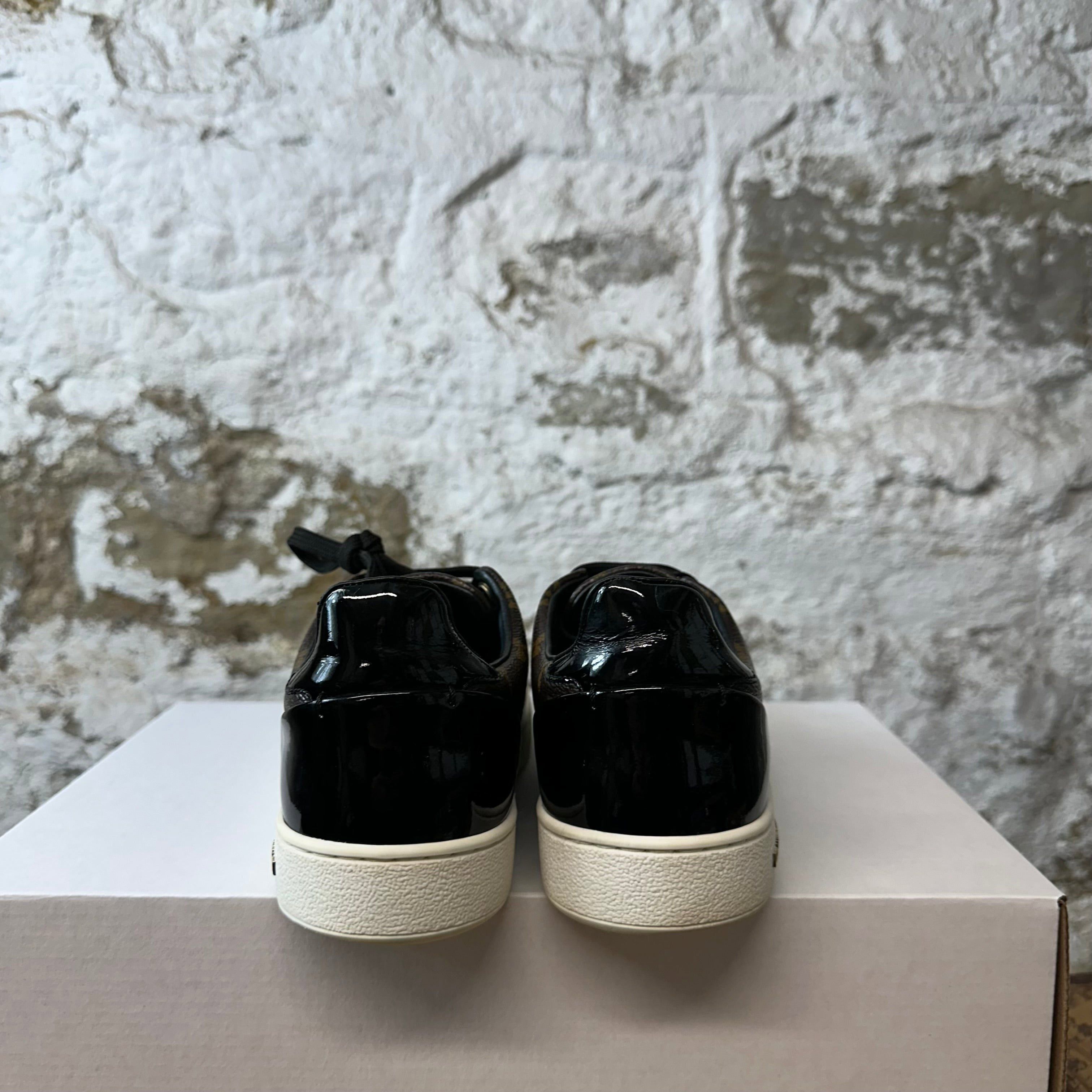 Louis Vuitton Louis Vuitton Brown Patent Frontrow Sneaker Sz 5.5 (37.5) Size US 5.5 / EU 38 - 5 Thumbnail