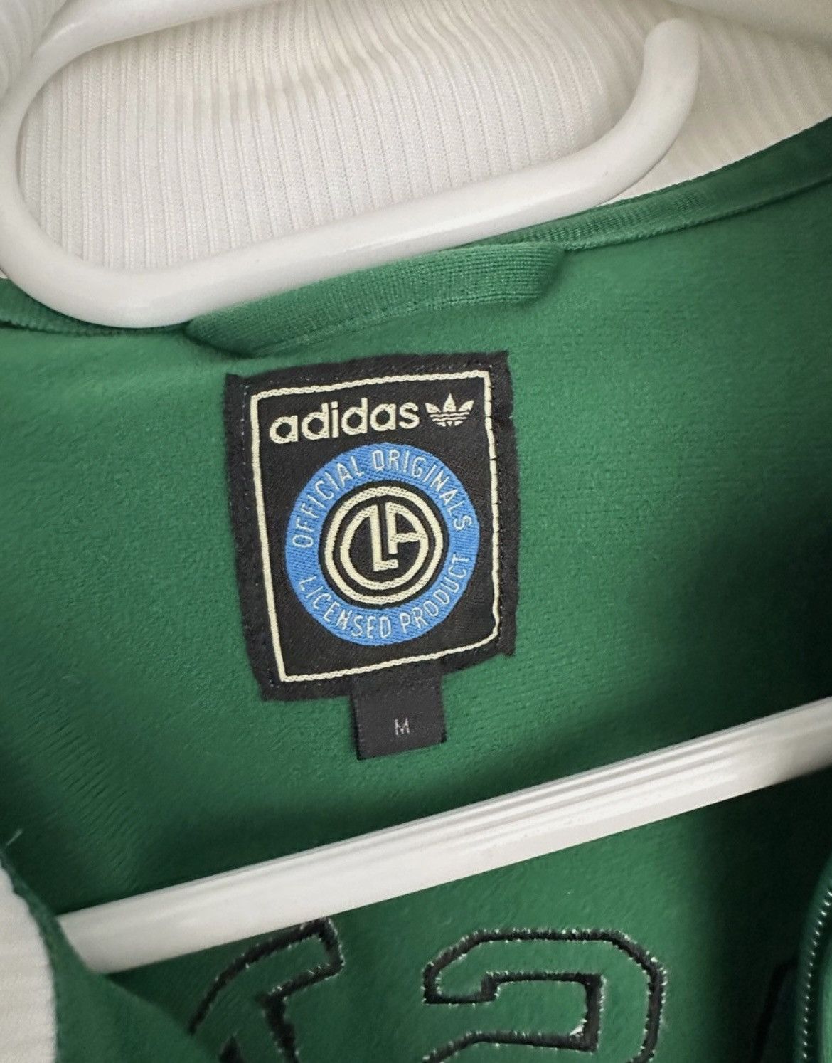 Adidas Vintage Adidas Boston Celtics NBA Track Jacket 2010 Sz M Size US M / EU 48-50 / 2 - 4 Thumbnail