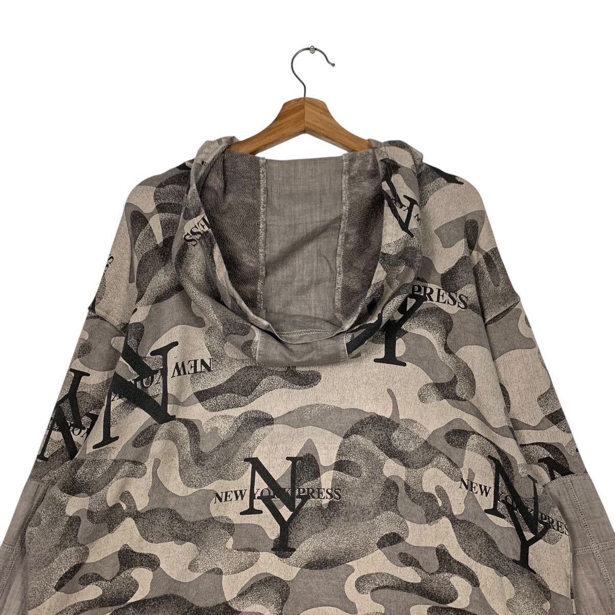 Other NEW YORK PRESS Camo Zipper Hoodie Sweater #2392-C107 Size US XL / EU 56 / 4 - 8 Thumbnail