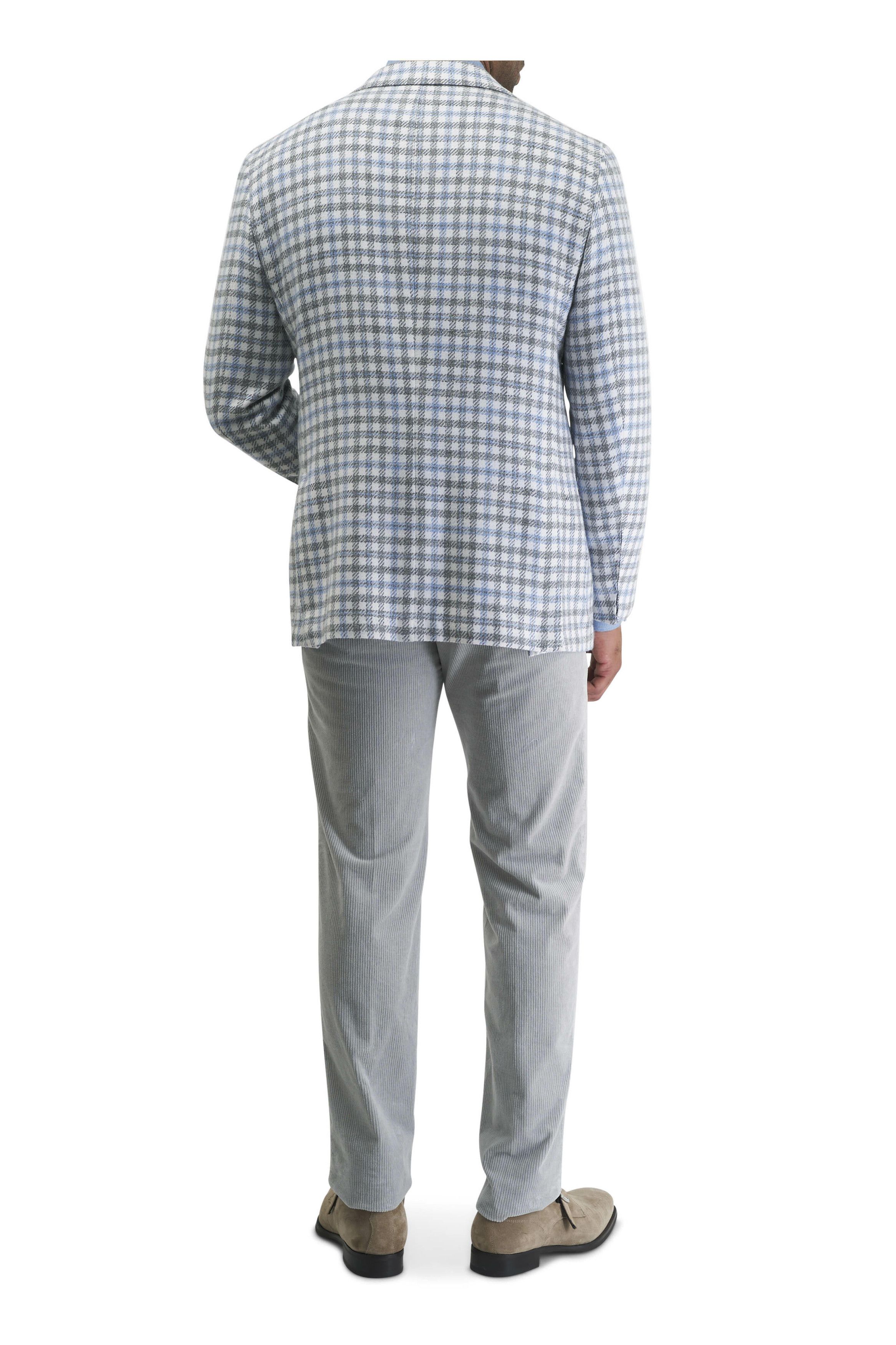 Kiton o1mtch0225 Corduroy Pant in Grey Size US 34 / EU 50 - 4 Thumbnail