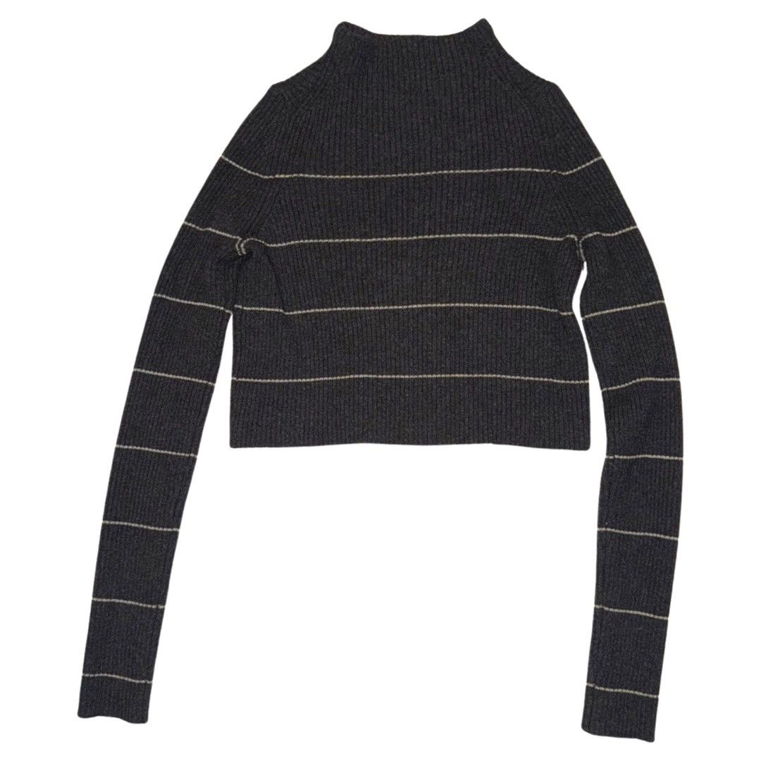 360Cashmere 360 Cashmere Cropped Grey Pullover Size XS / US 0-2 / IT 36-38 - 1 Thumbnail