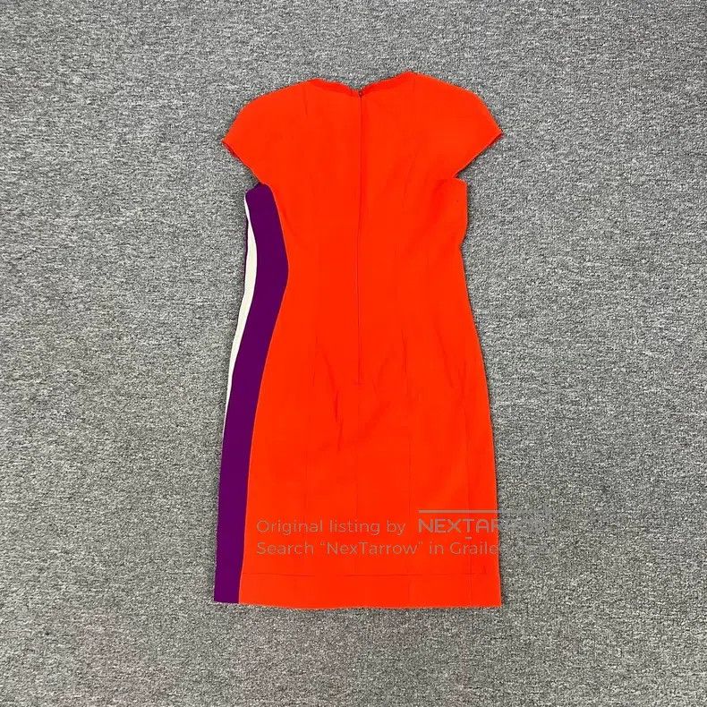 Fendi Fendi Contrast Short Sleeve Dress Size XS / US 0-2 / IT 36-38 - 2 Thumbnail