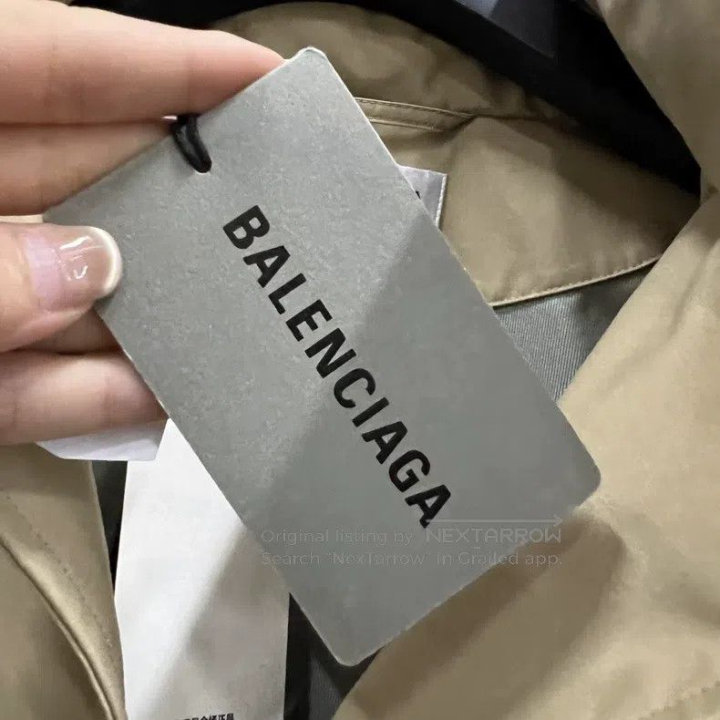 Balenciaga Balenciaga Back Large Logo Printed Jacket Size XXS / US 00 / IT 34 - 5 Thumbnail