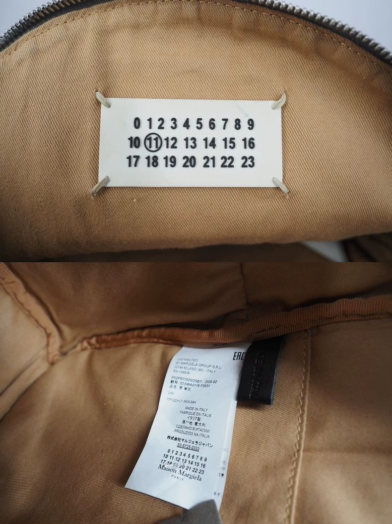 Maison Margiela maison margiela grey-green mini backpack Size ONE SIZE - 4 Thumbnail